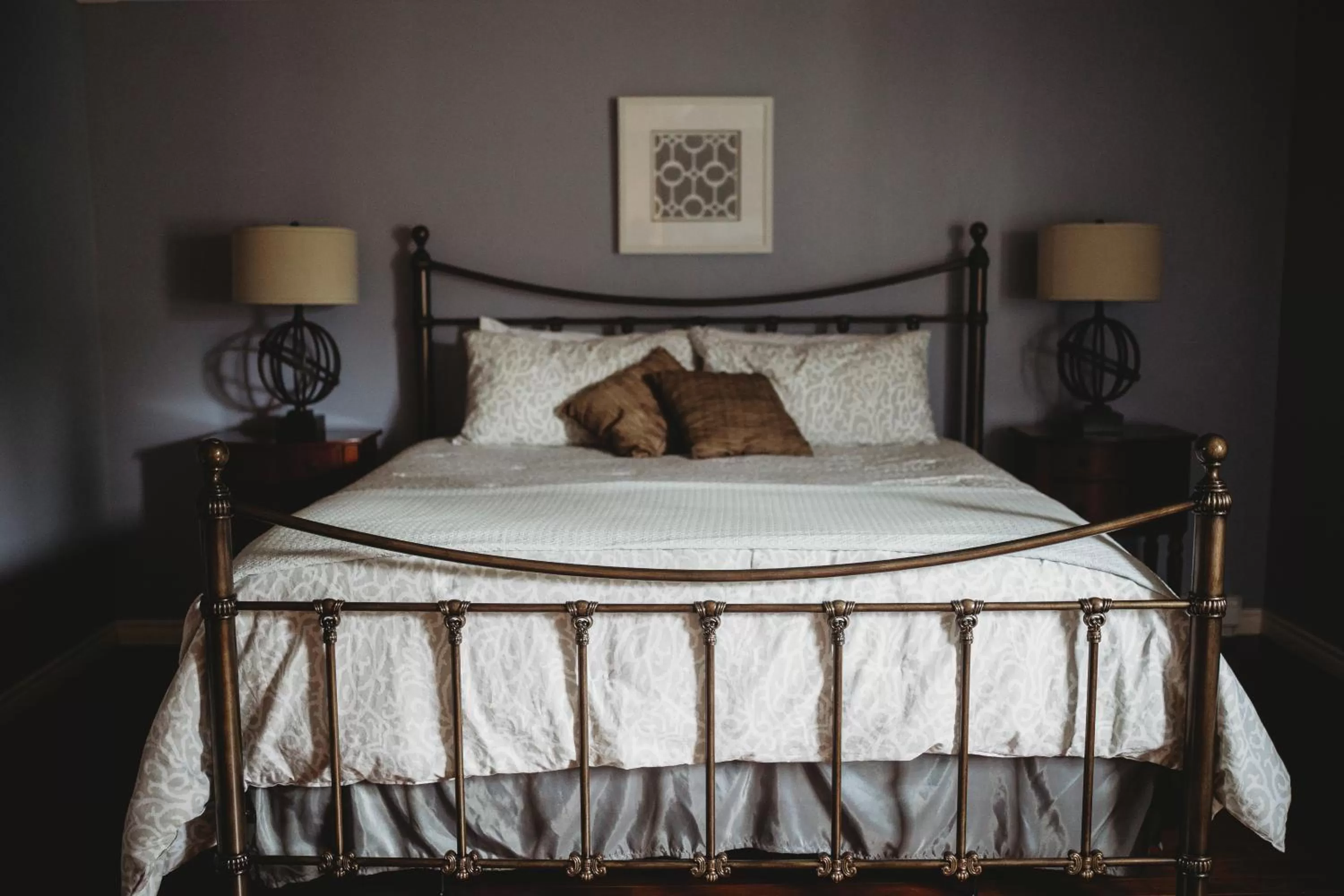 Bedroom, Bed in Carriage House Inn Four and a Half Stars