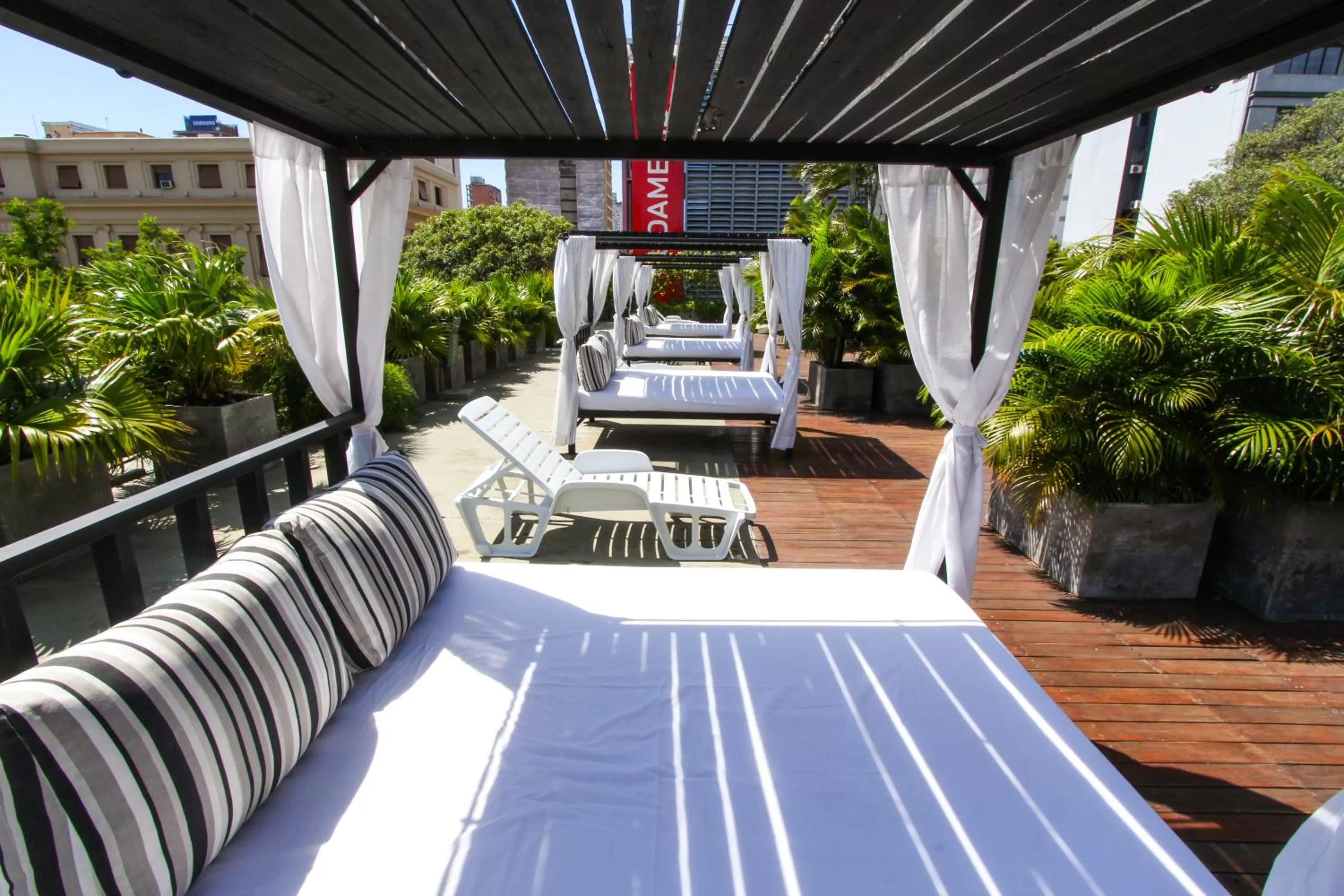 Balcony/Terrace in Hotel Guarani Asuncion