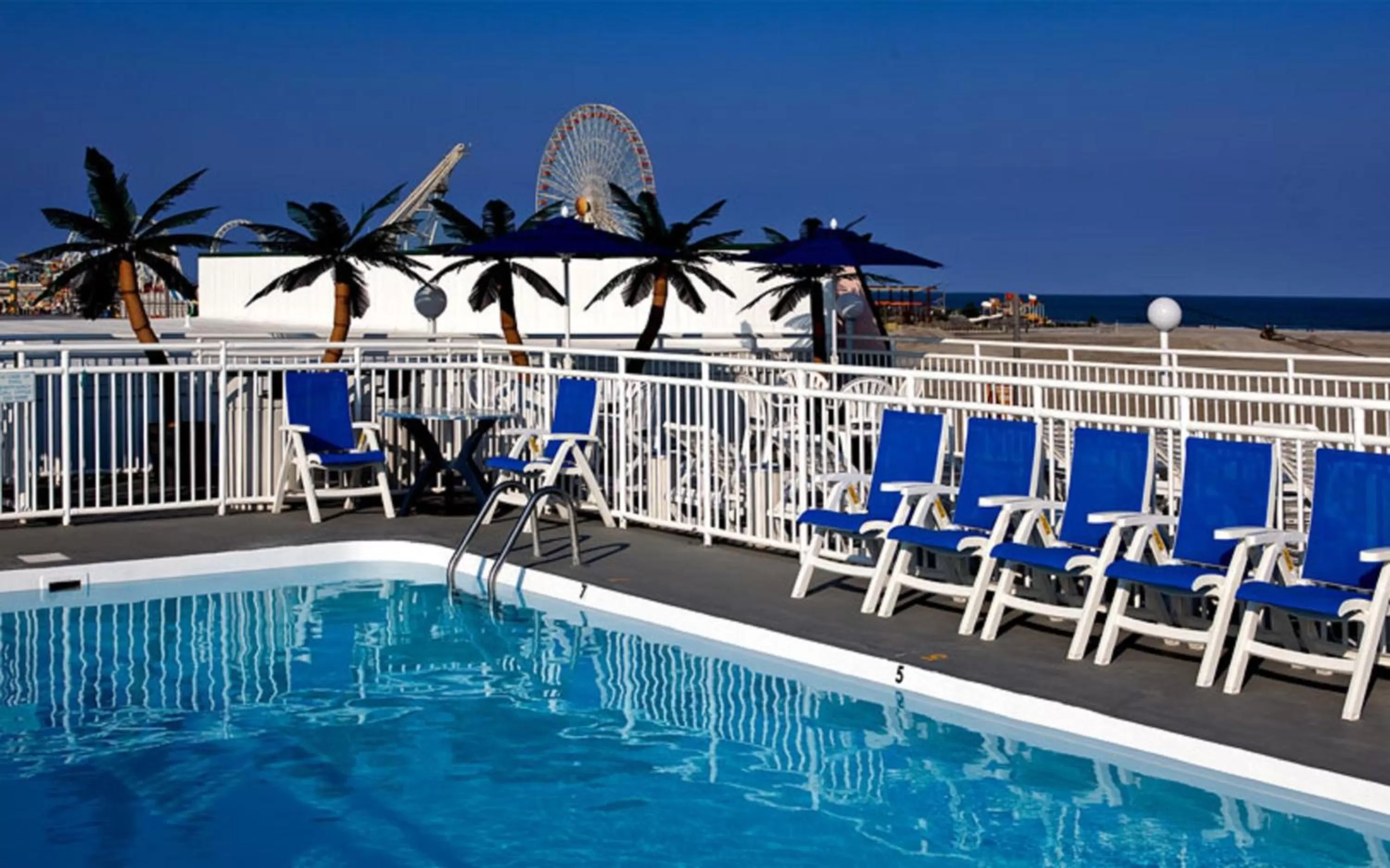 Swimming Pool in Heart of Wildwood Motel