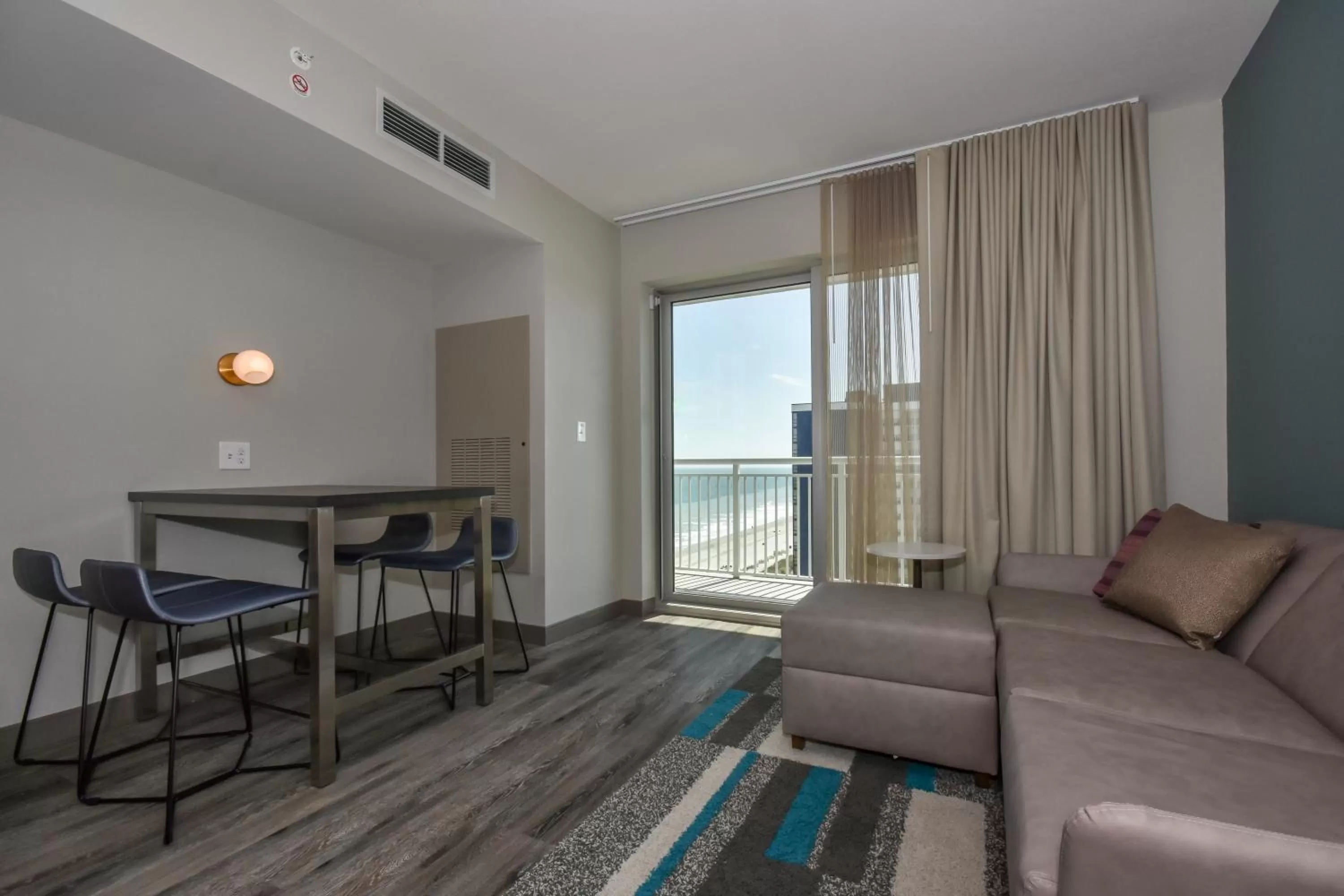 Living room in Residence Inn by Marriott Myrtle Beach Oceanfront