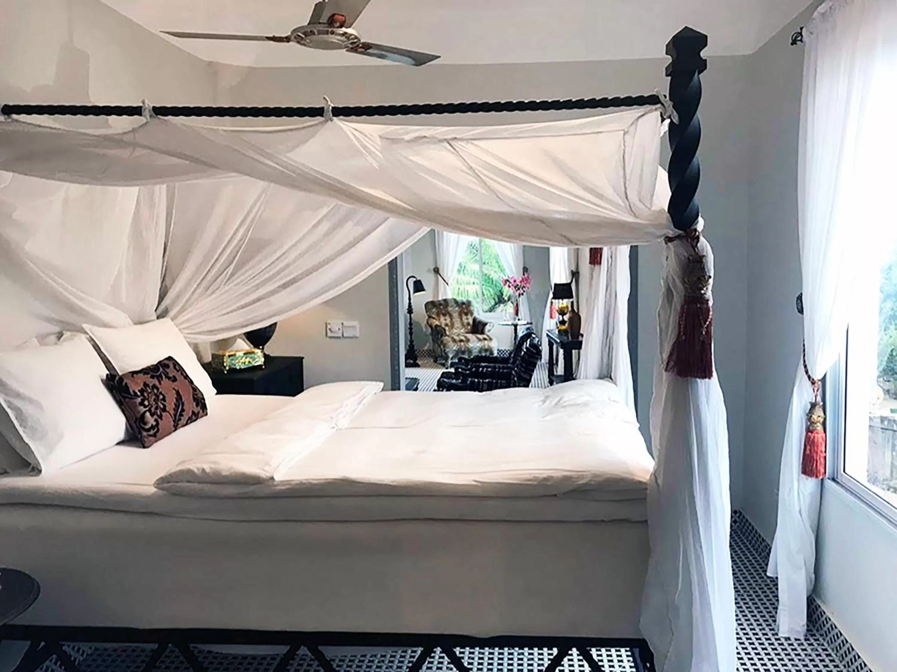 Bed in RoofTop Boutique Hotel Adults Only