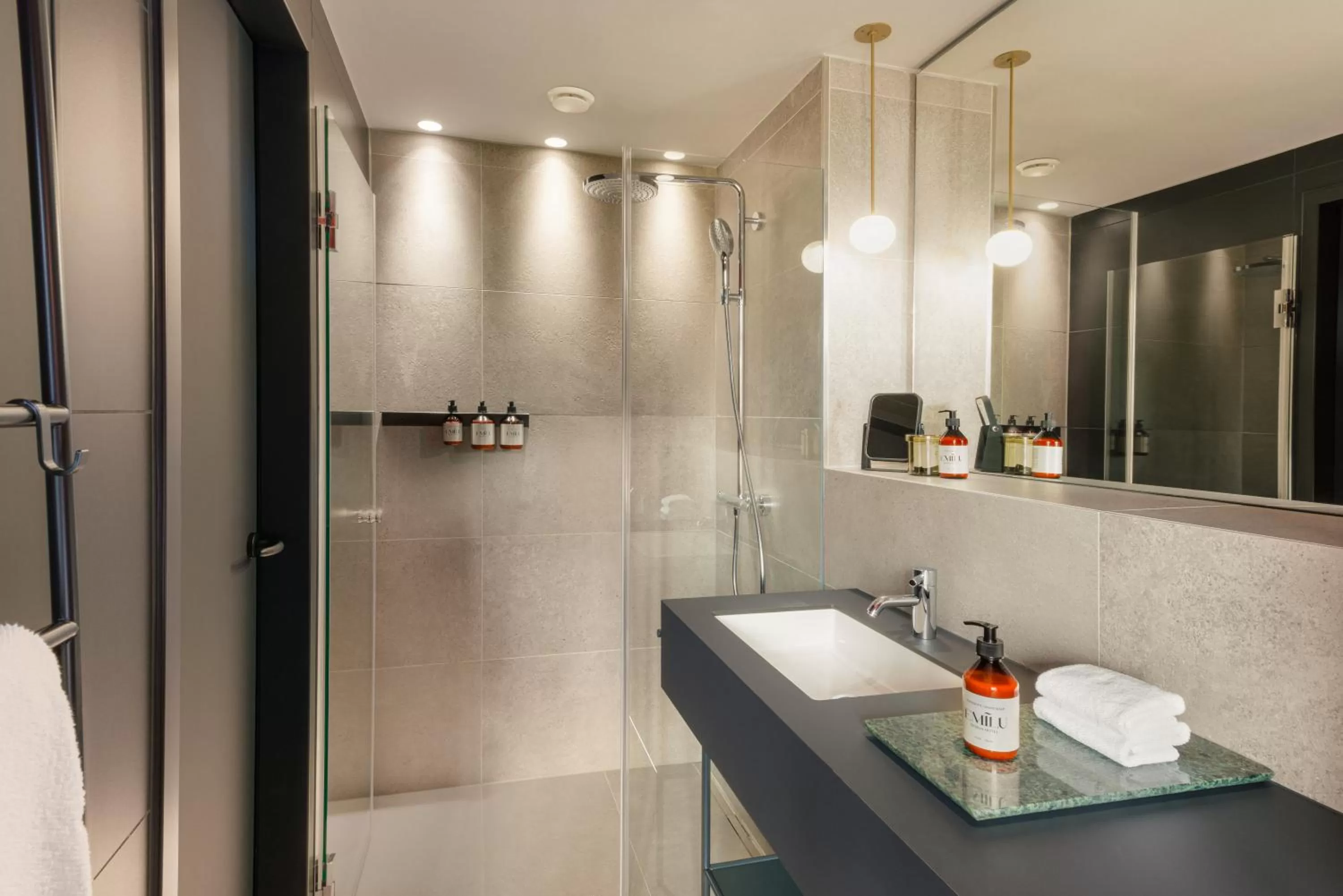 Bathroom in EmiLu Design Hotel