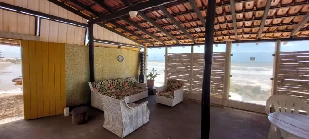 Seating area in Pousada Solar das Flores