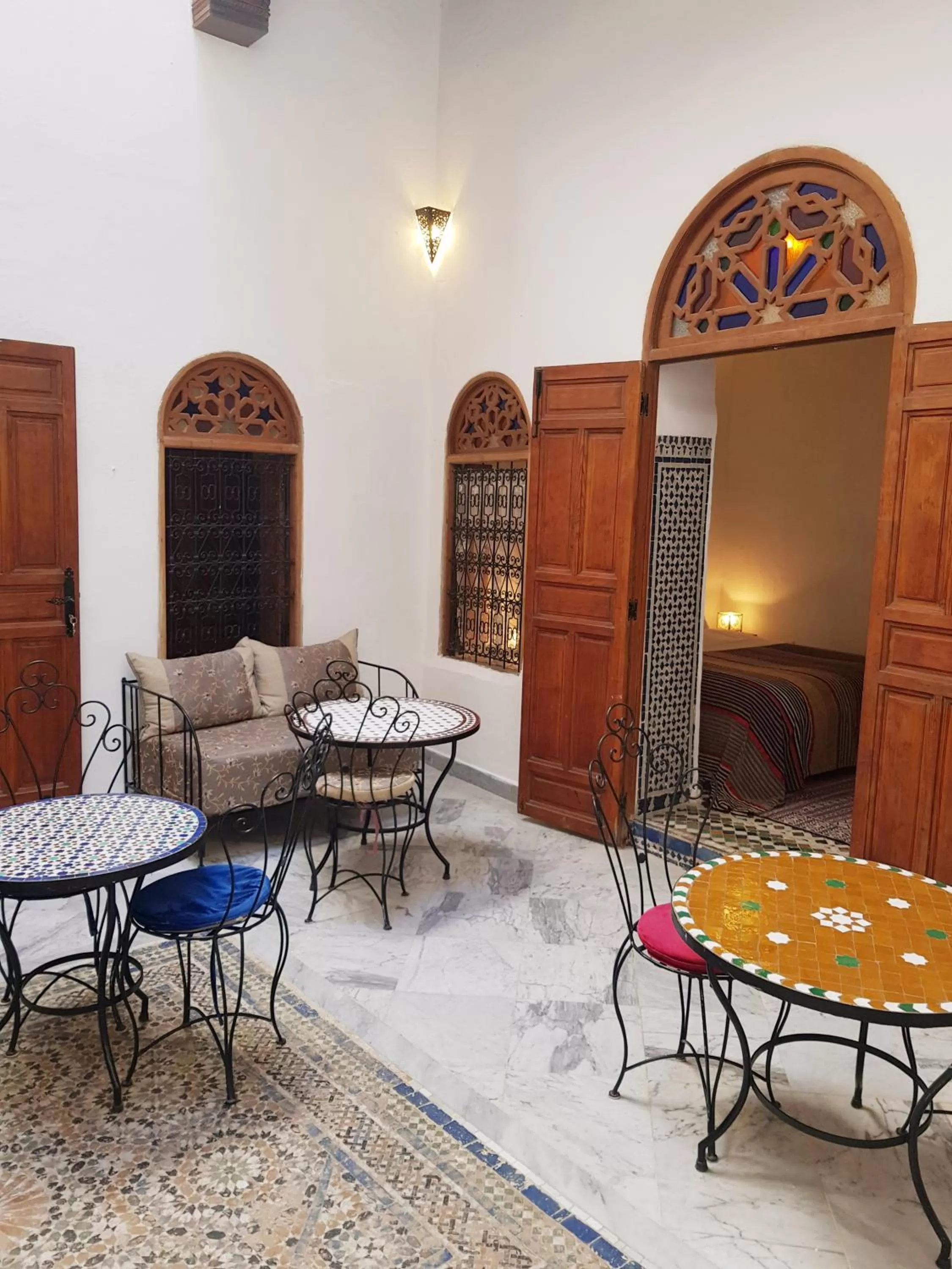 Seating Area in Riad Inspira