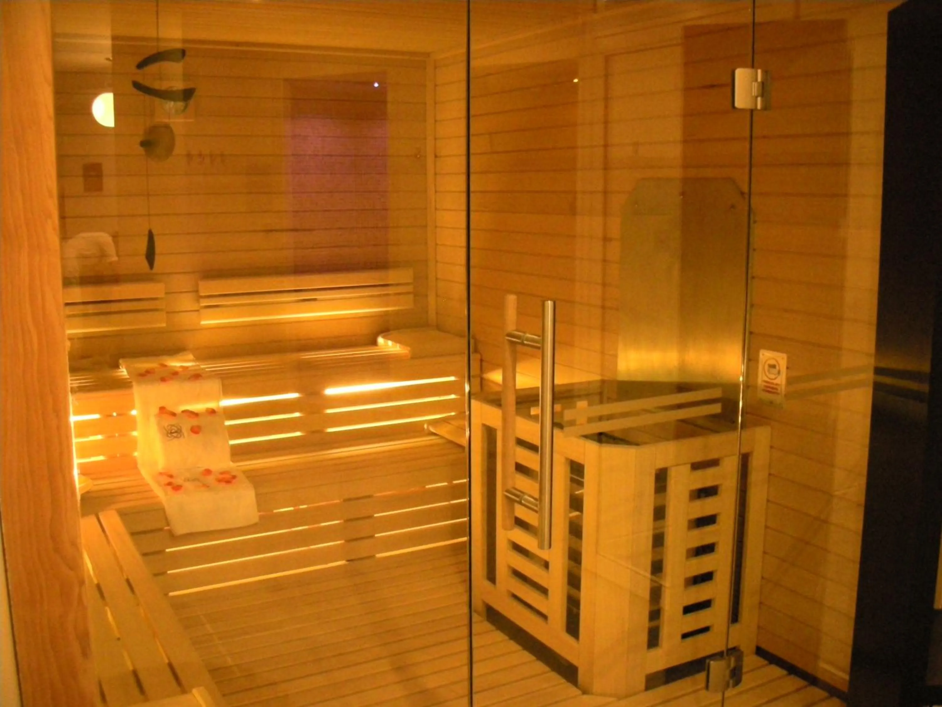 Sauna in Hotel Oasi Wellness & Spa