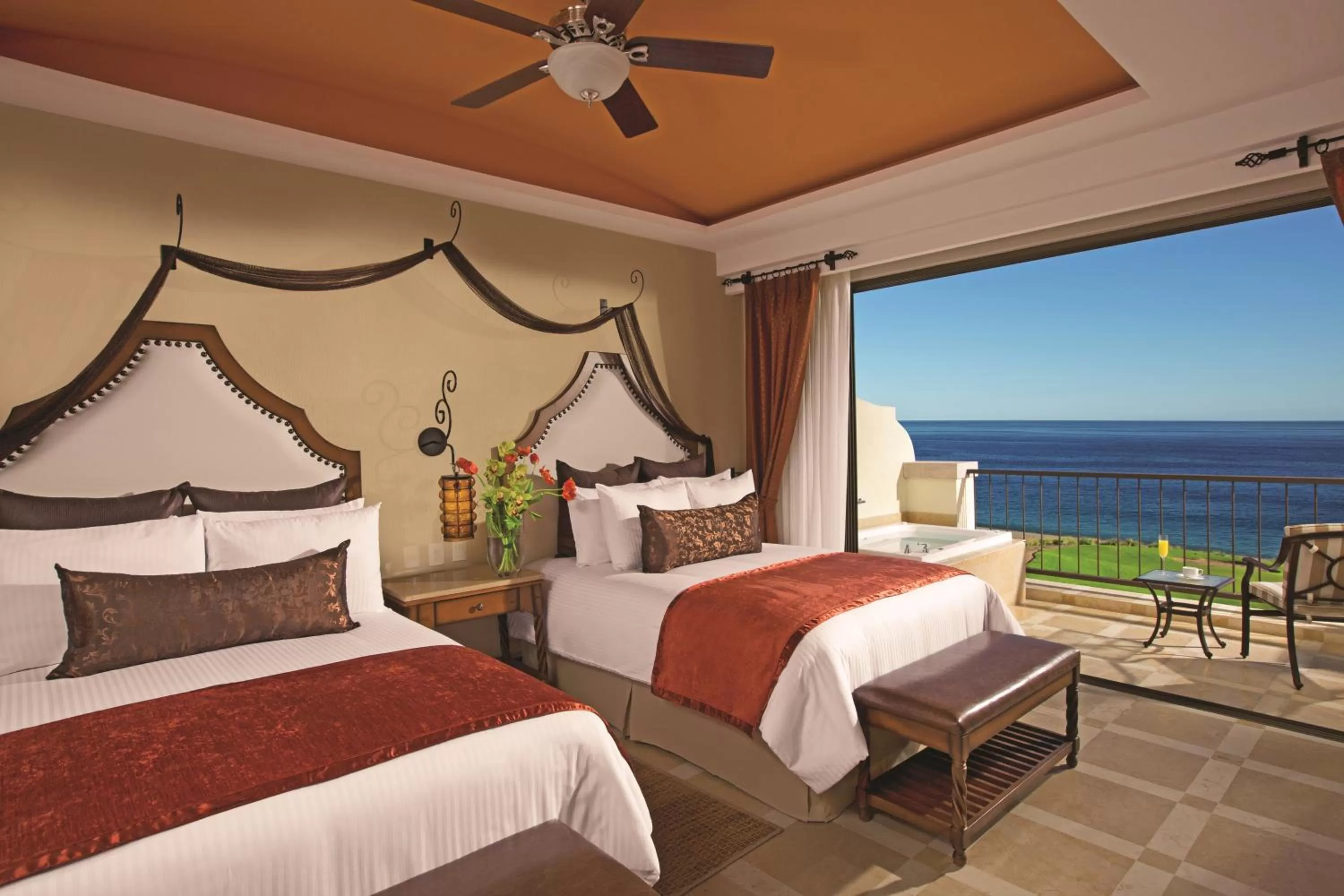 TV and multimedia, Bed in Secrets Puerto Los Cabos Golf & Spa18+