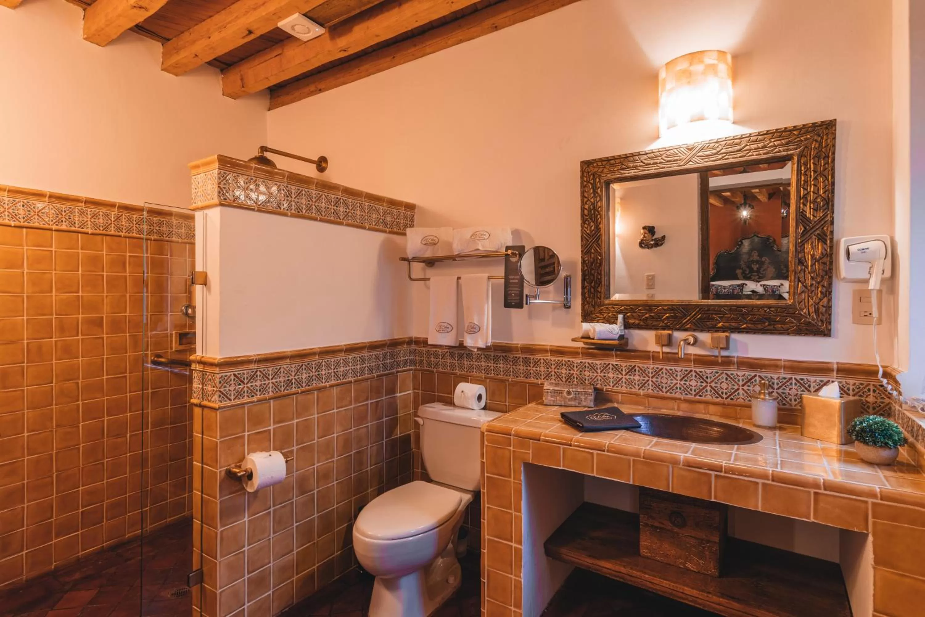 Bathroom in El Edén Hotel Boutique