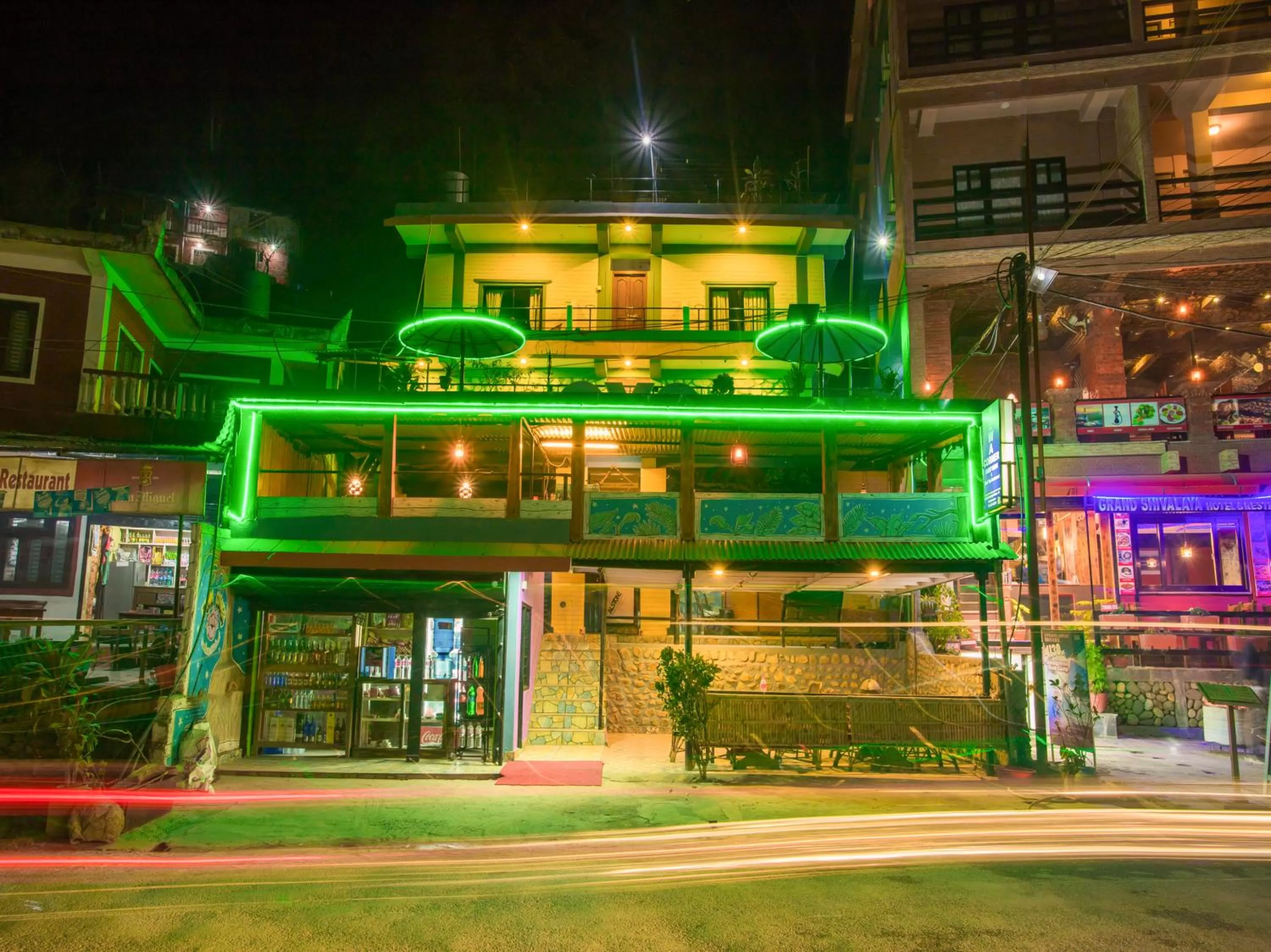 Facade/entrance, Property Building in Hotel Fewa Corner & Restro