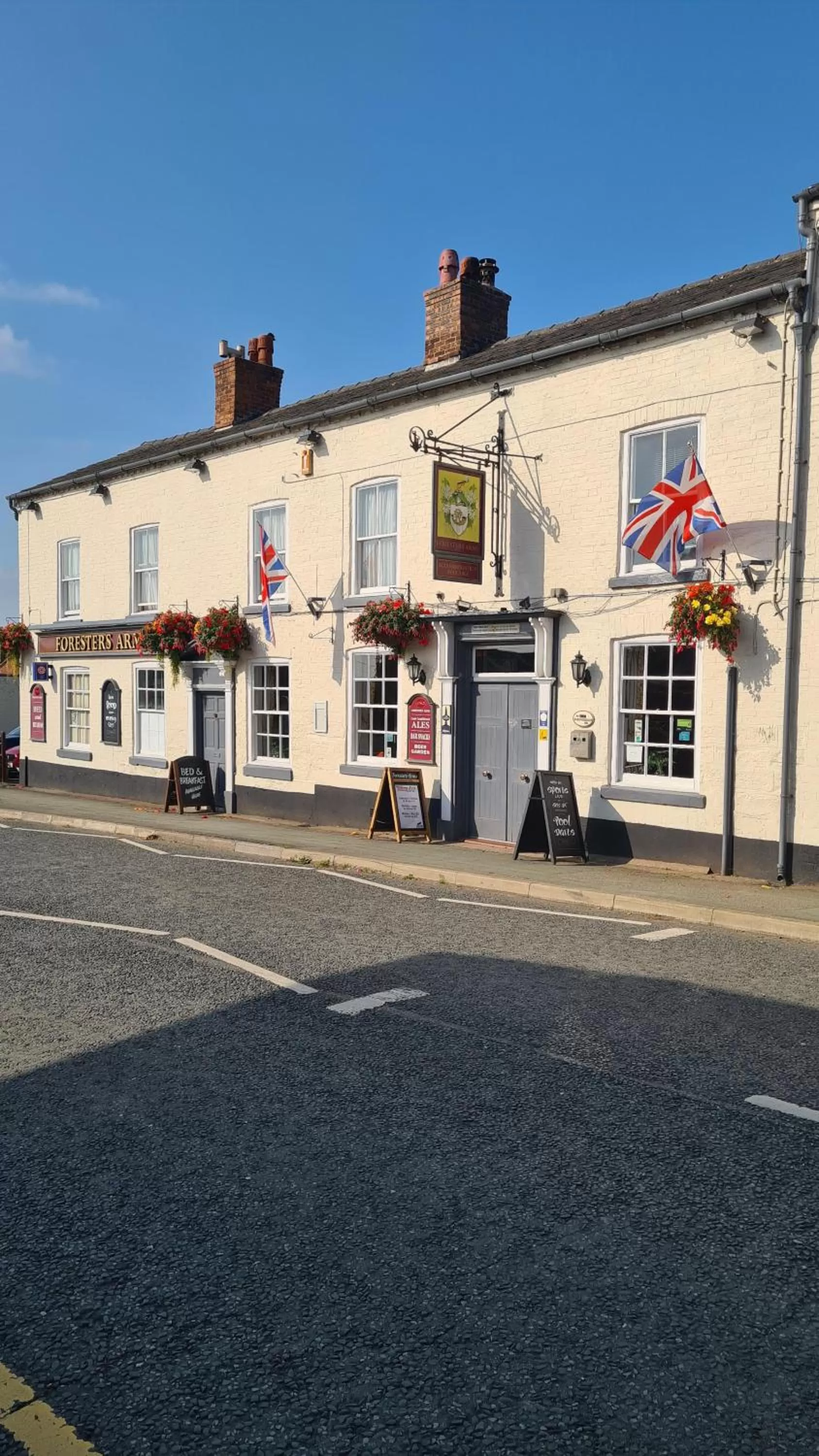 Property building in The Foresters Arms