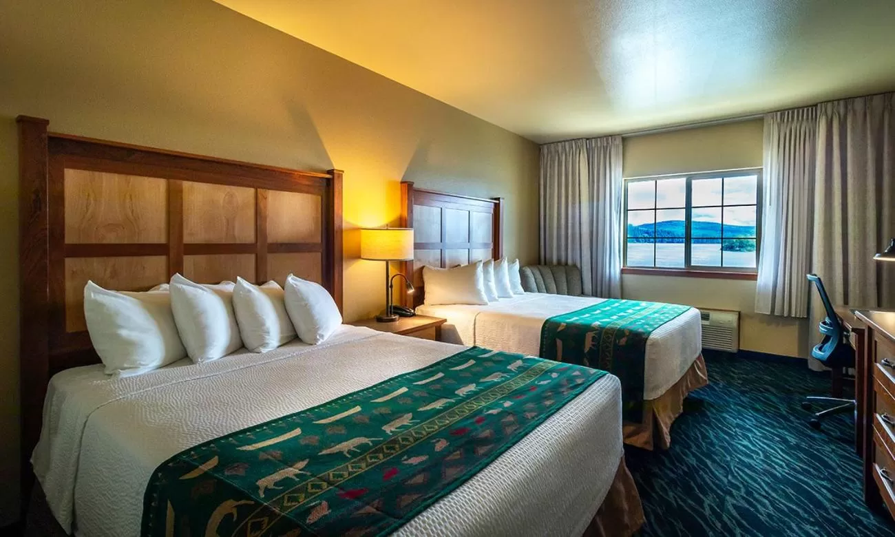 Bed in The Mill Casino Hotel