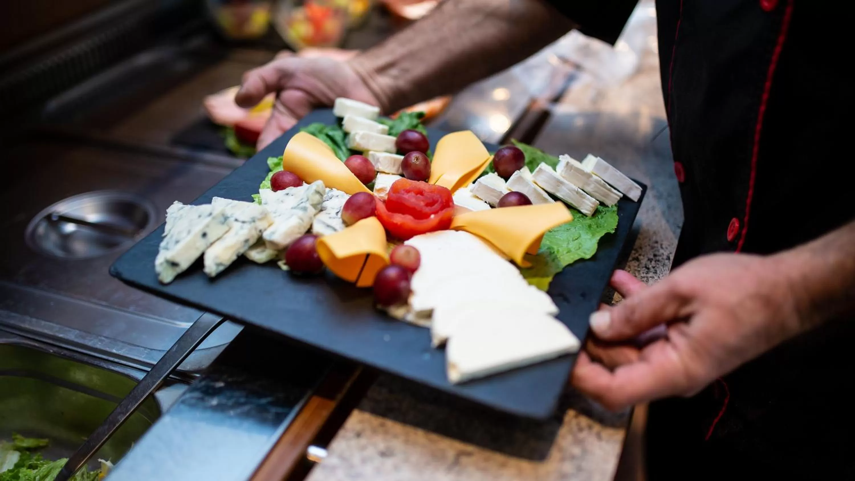 Food in Royal Amsterdam Hotel