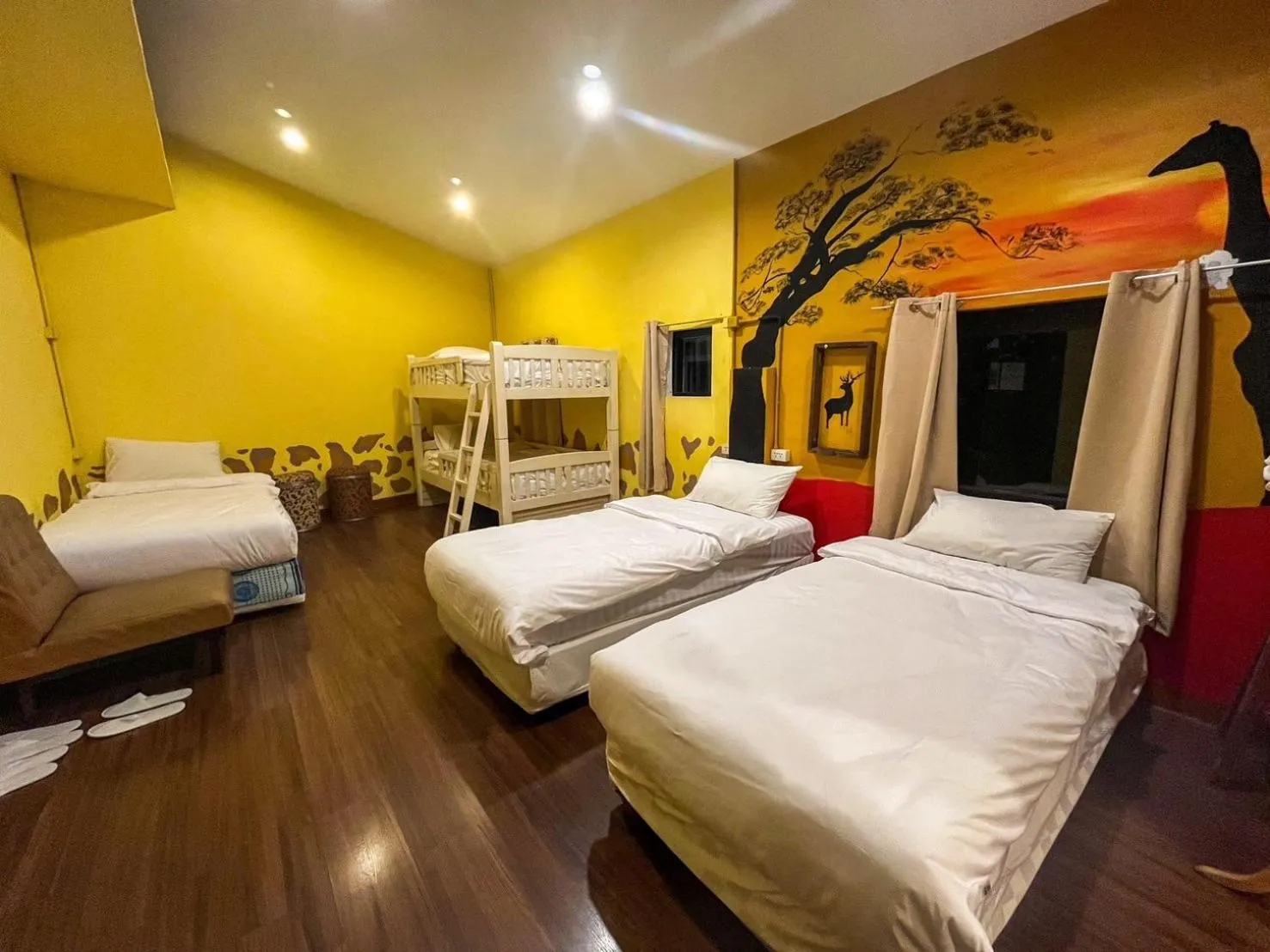 Bedroom, Bed in Around The World Bed and Breakfast