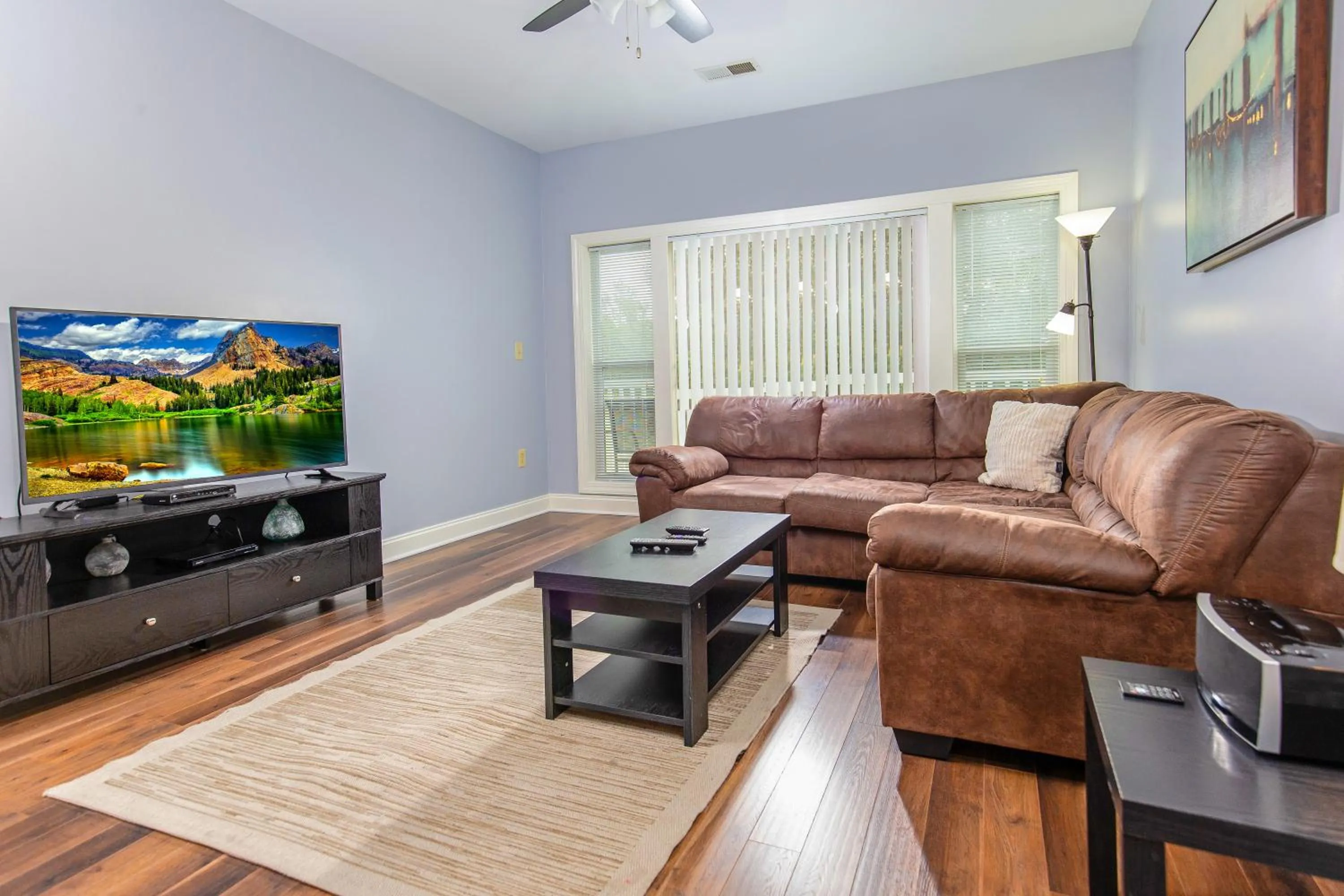 Living room, Seating Area in Grande Villas at World Tour Golf Resort
