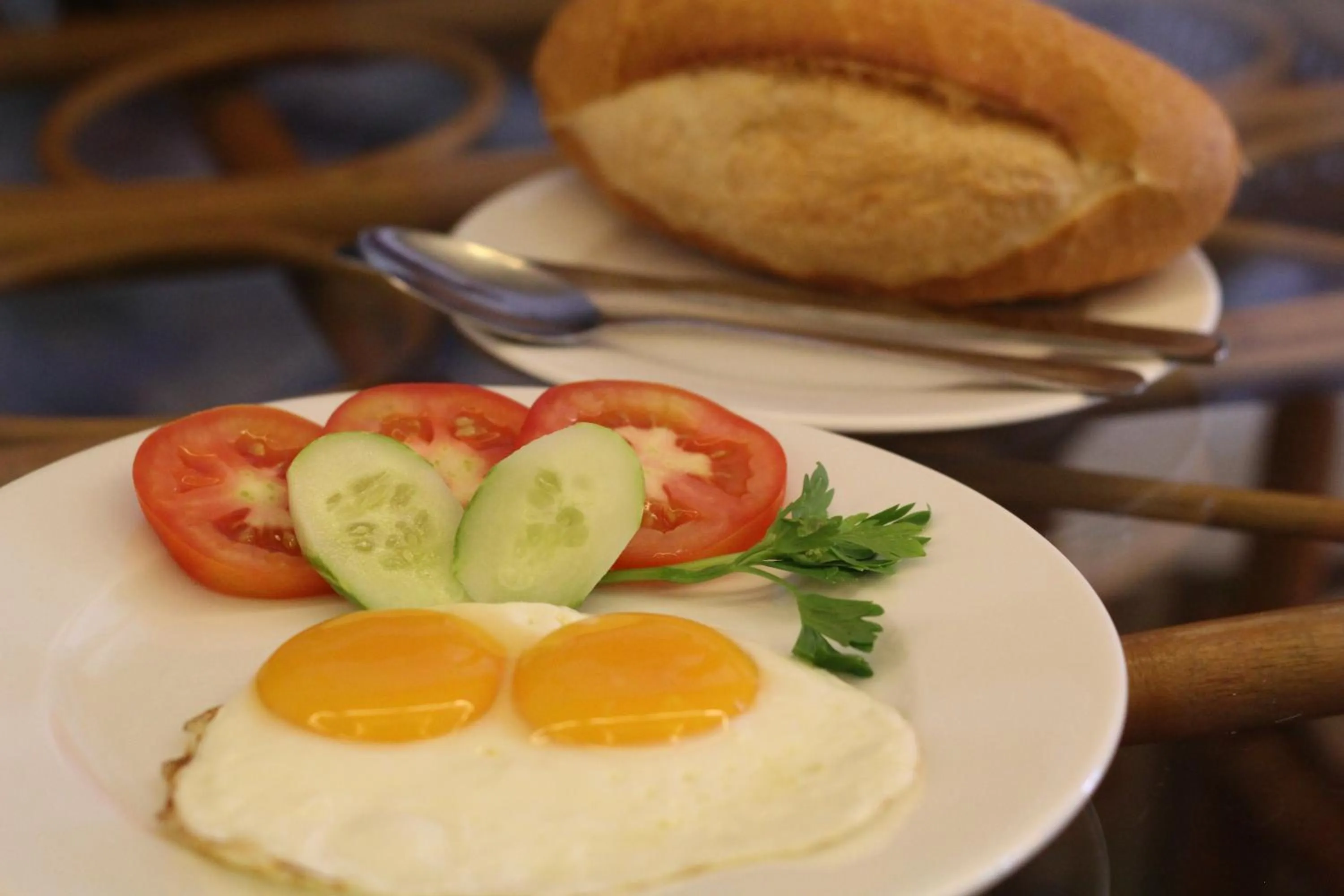 Food close-up in Spring Hotel
