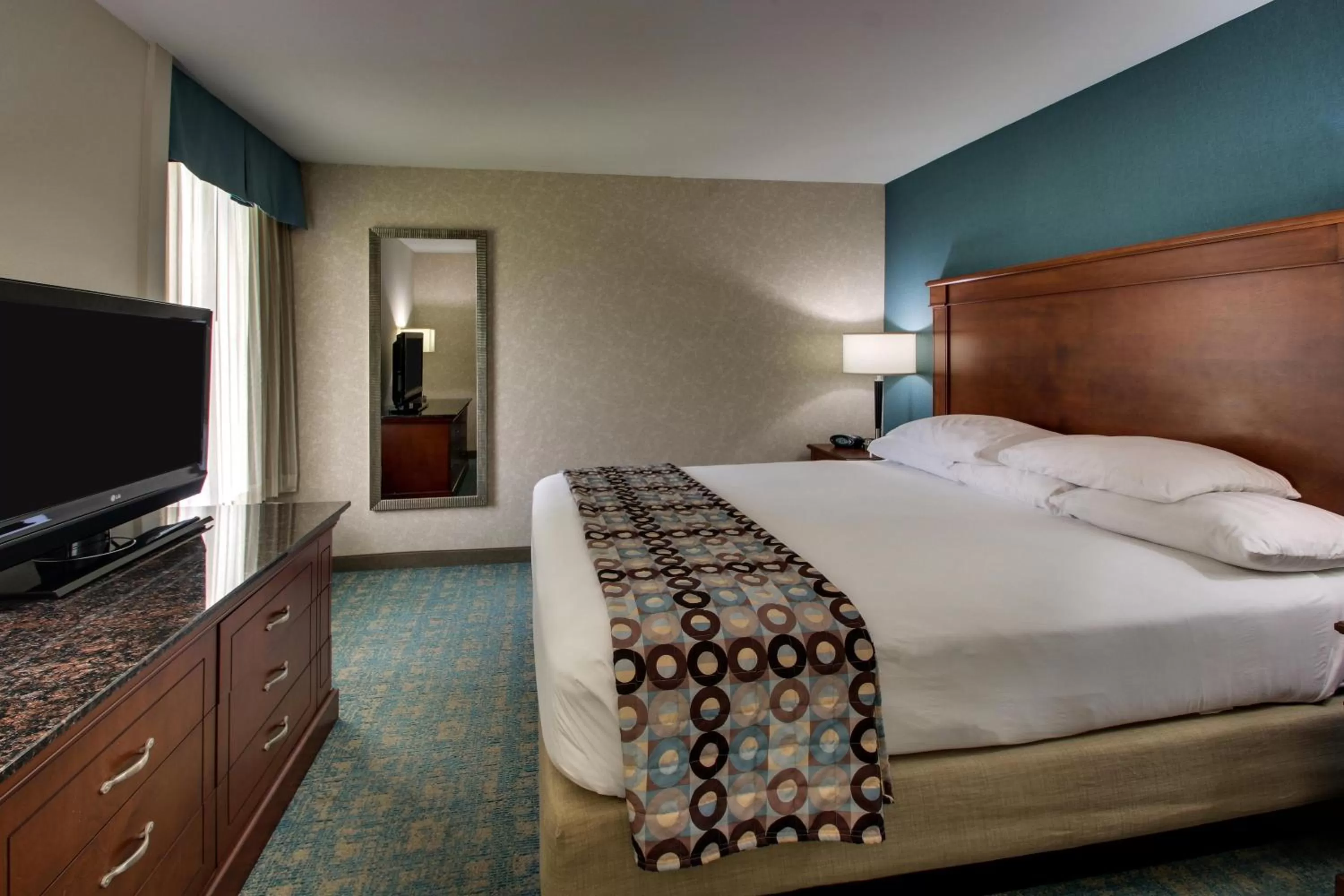 Two-Room Suite with One-King in GreenTree Hotel - Houston Hobby Airport