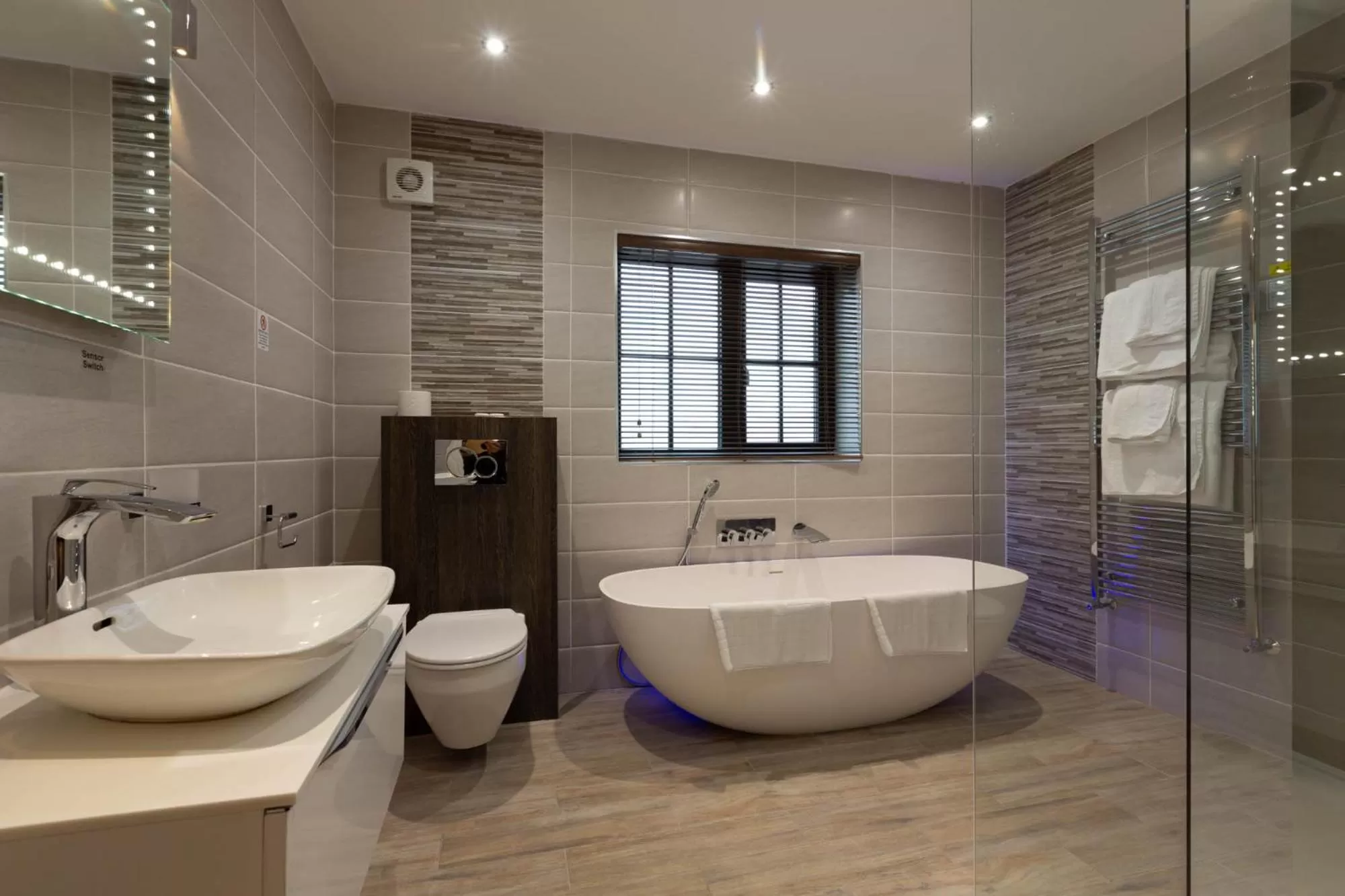 Shower in The White Swan