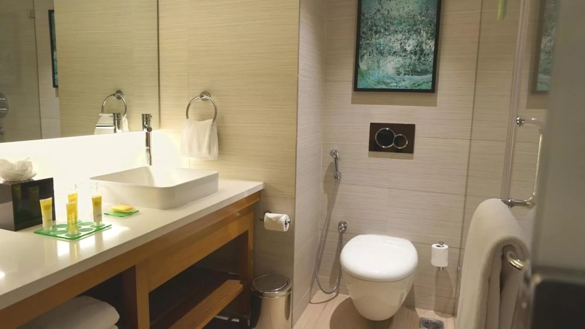 Shower in Hyatt Place Hyderabad Banjara Hills