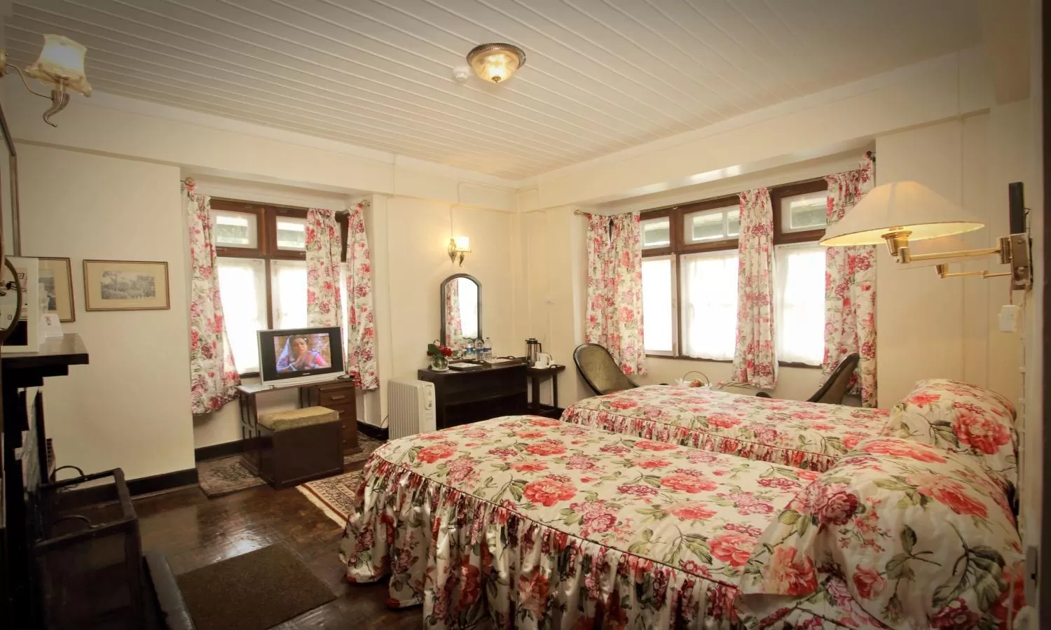 Seating area in Windamere Hotel - A Colonial Heritage