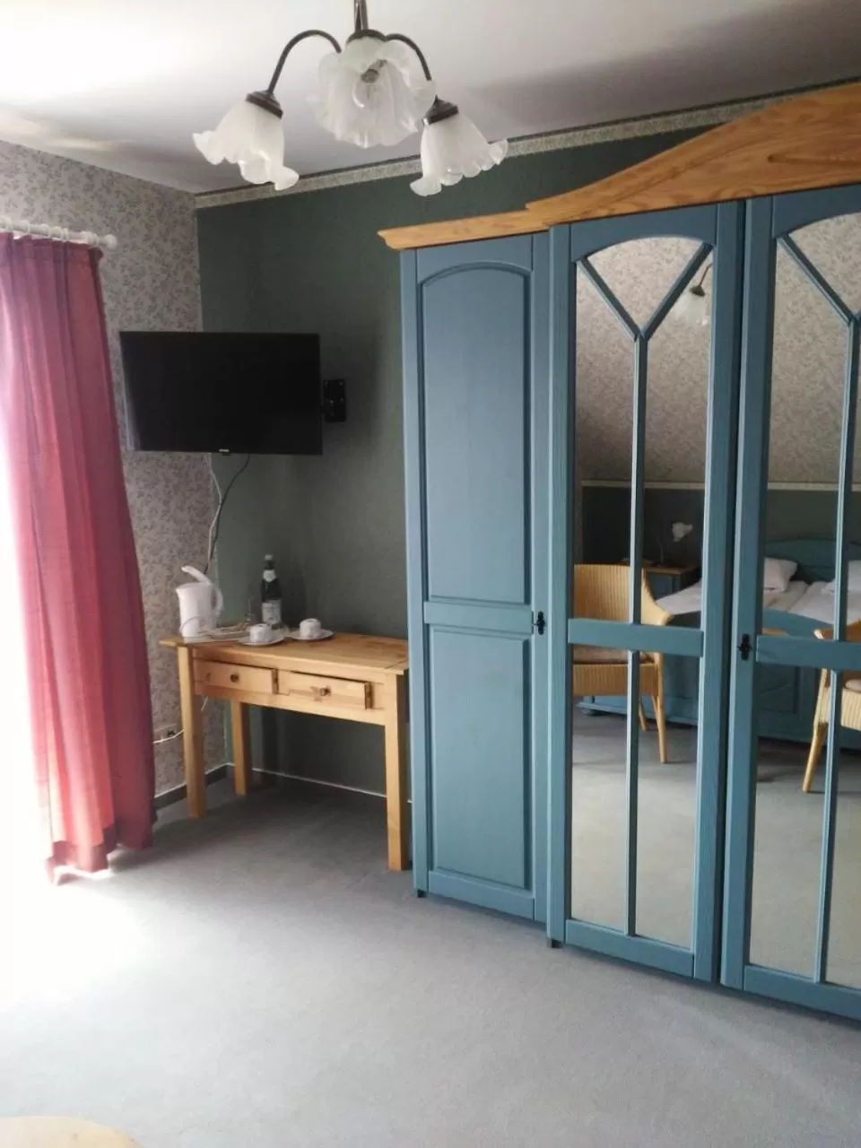 Kitchen/Kitchenette in Zum Lahnfelsen