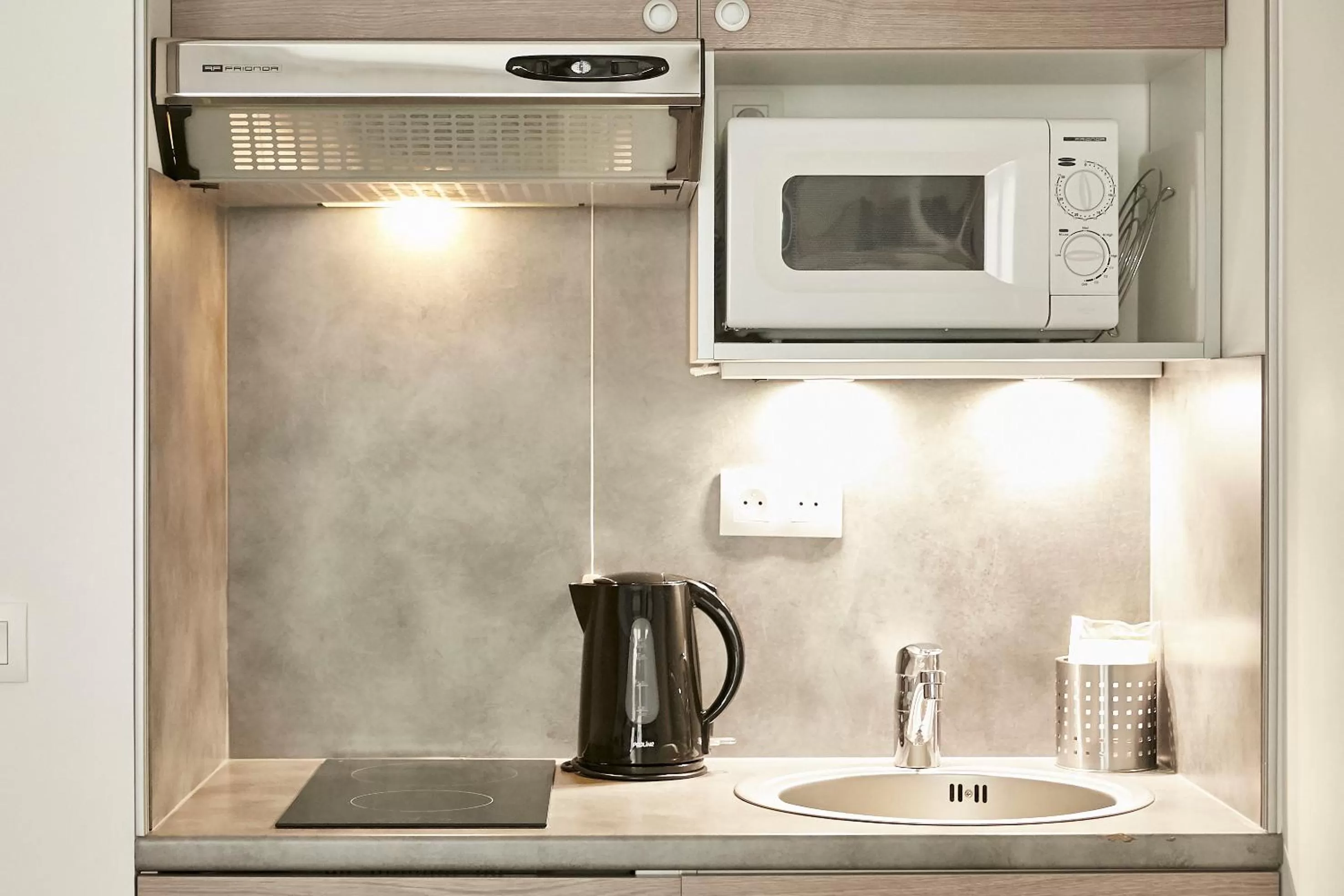 Kitchen or kitchenette in Tulip Inn Massy Palaiseau - Residence