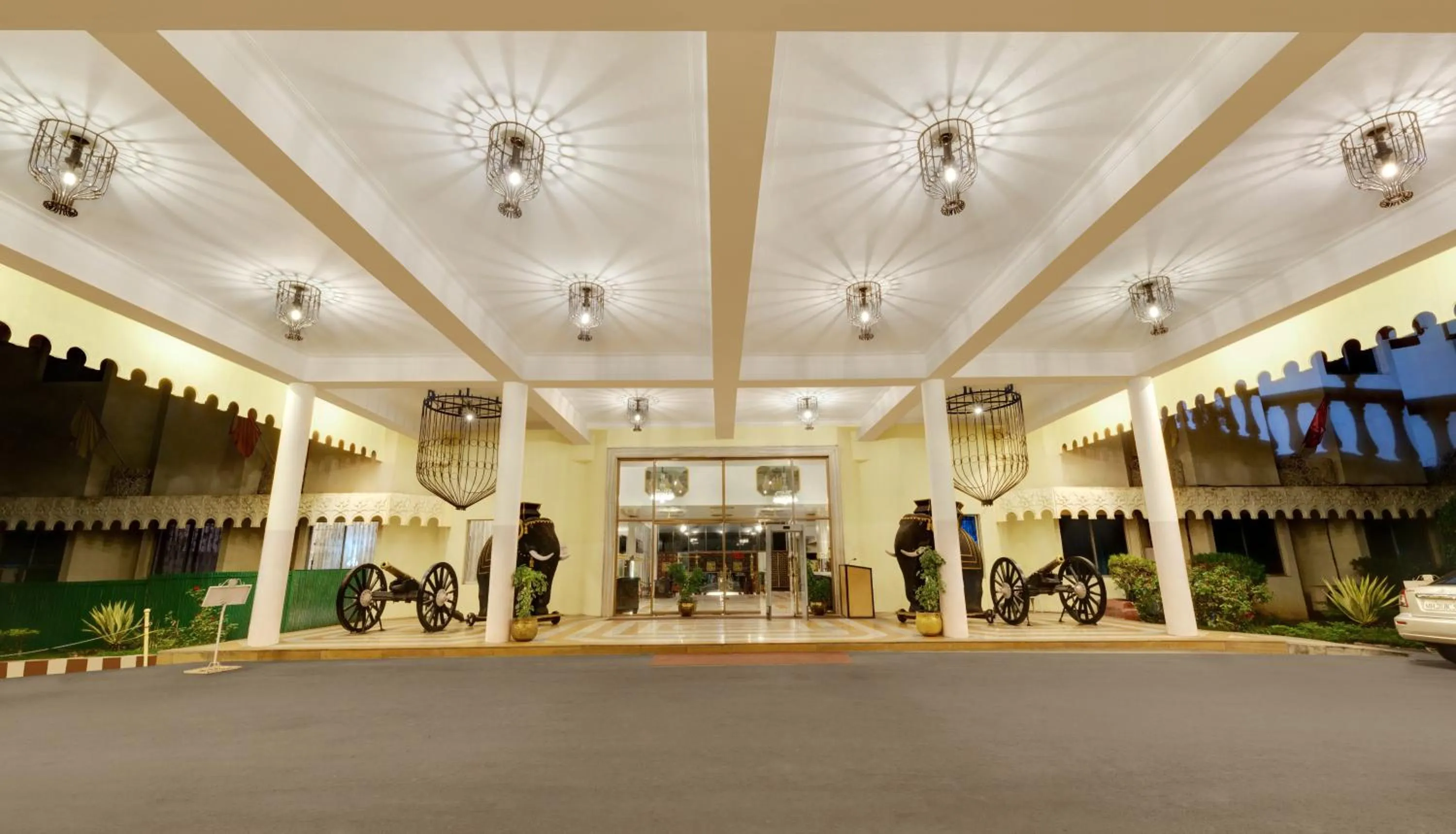 Facade/entrance in Ambassador Ajanta Hotel, Aurangabad