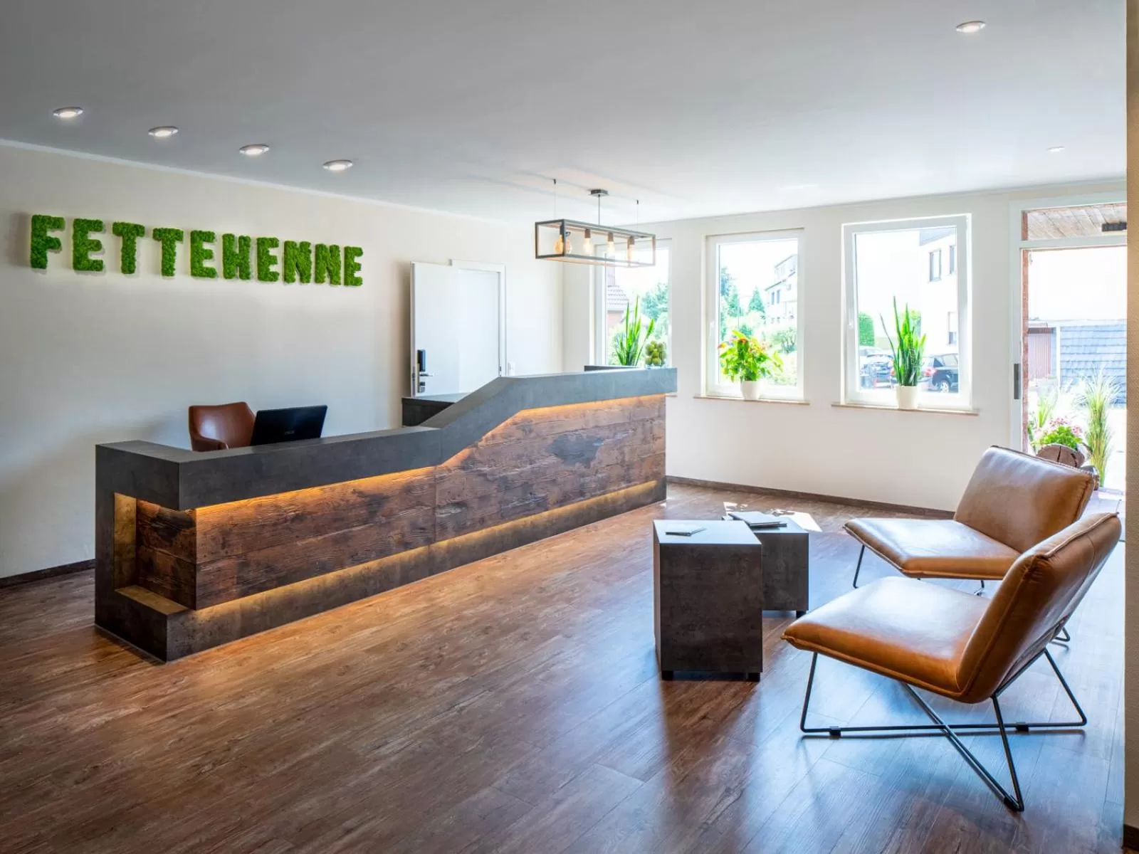 Lobby or reception in Landhotel Fettehenne