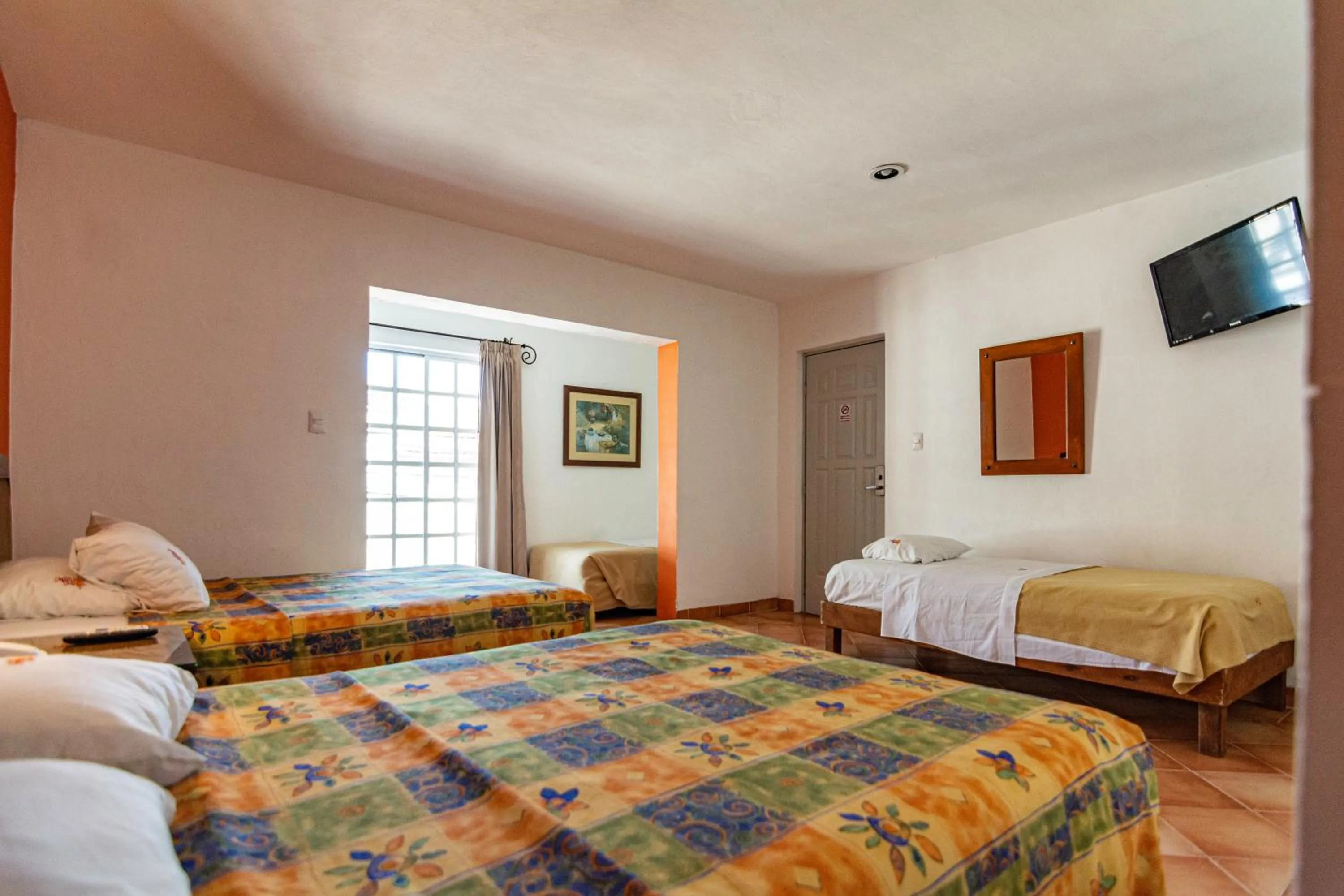 Bed in Hotel María Jose