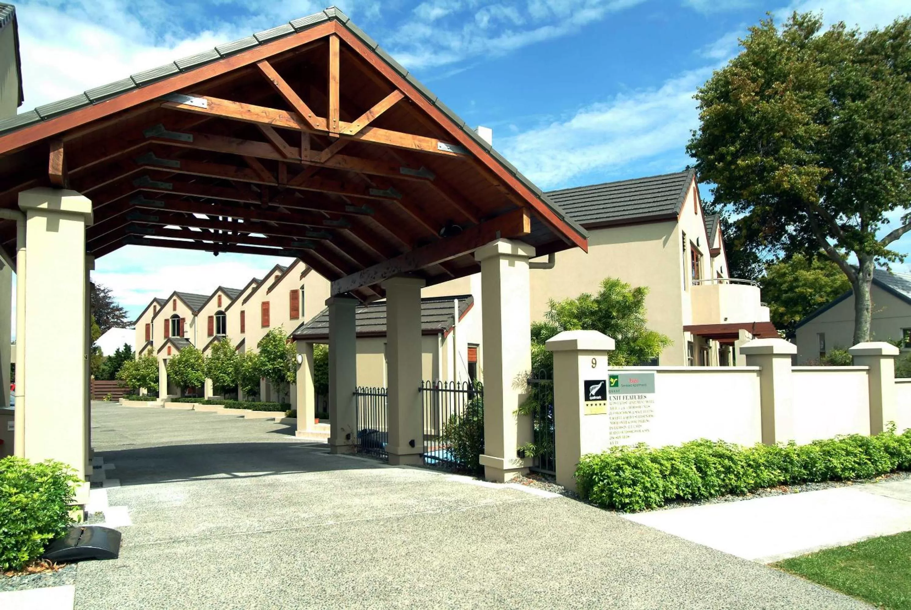 Facade/entrance in Voyager Apartments Taupo