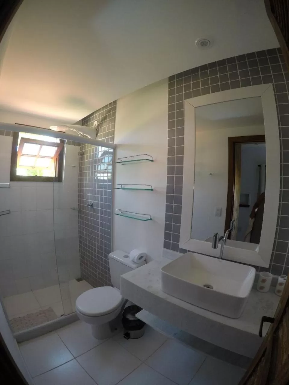 Bathroom in Pousada Casa da Aroeira