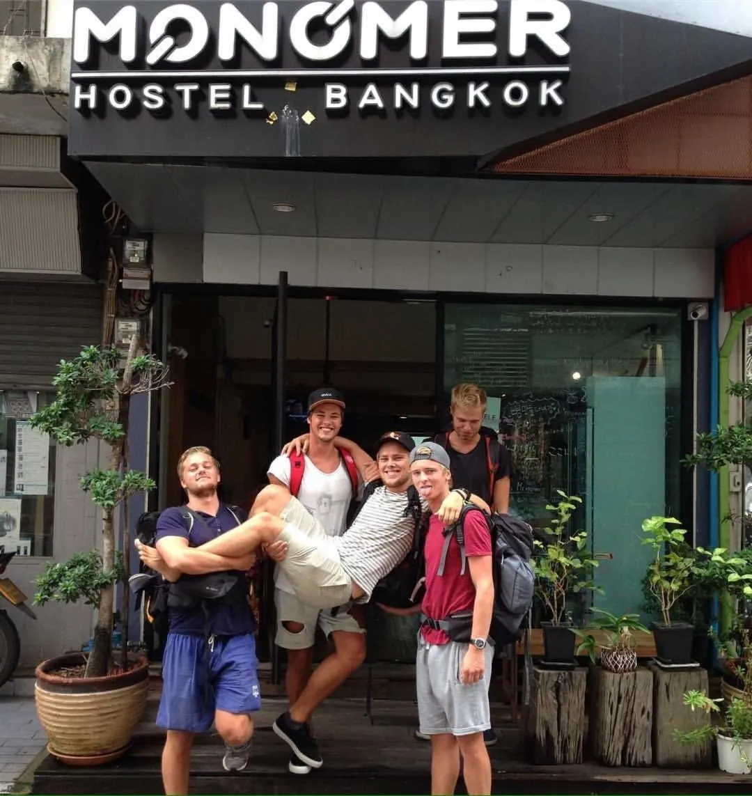 People in Monomer Hostel Bangkok