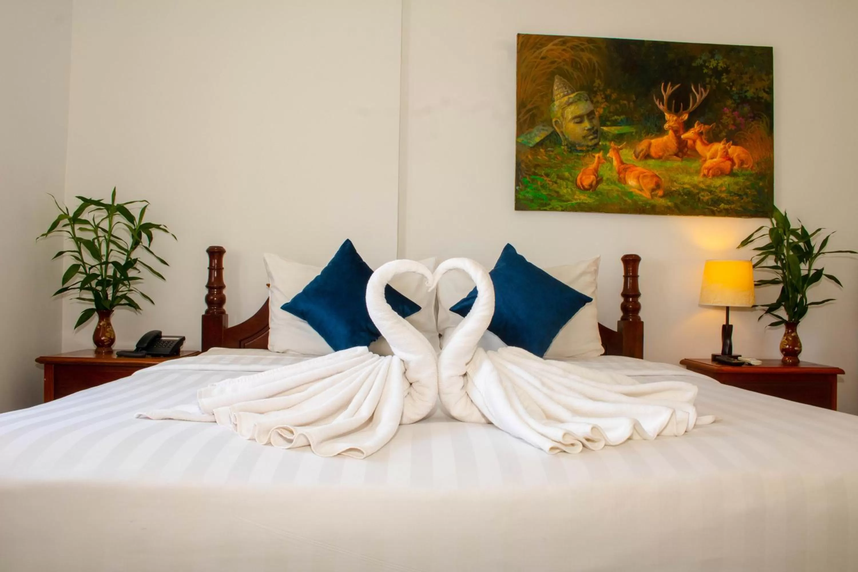 Bed in The Blanc Residence