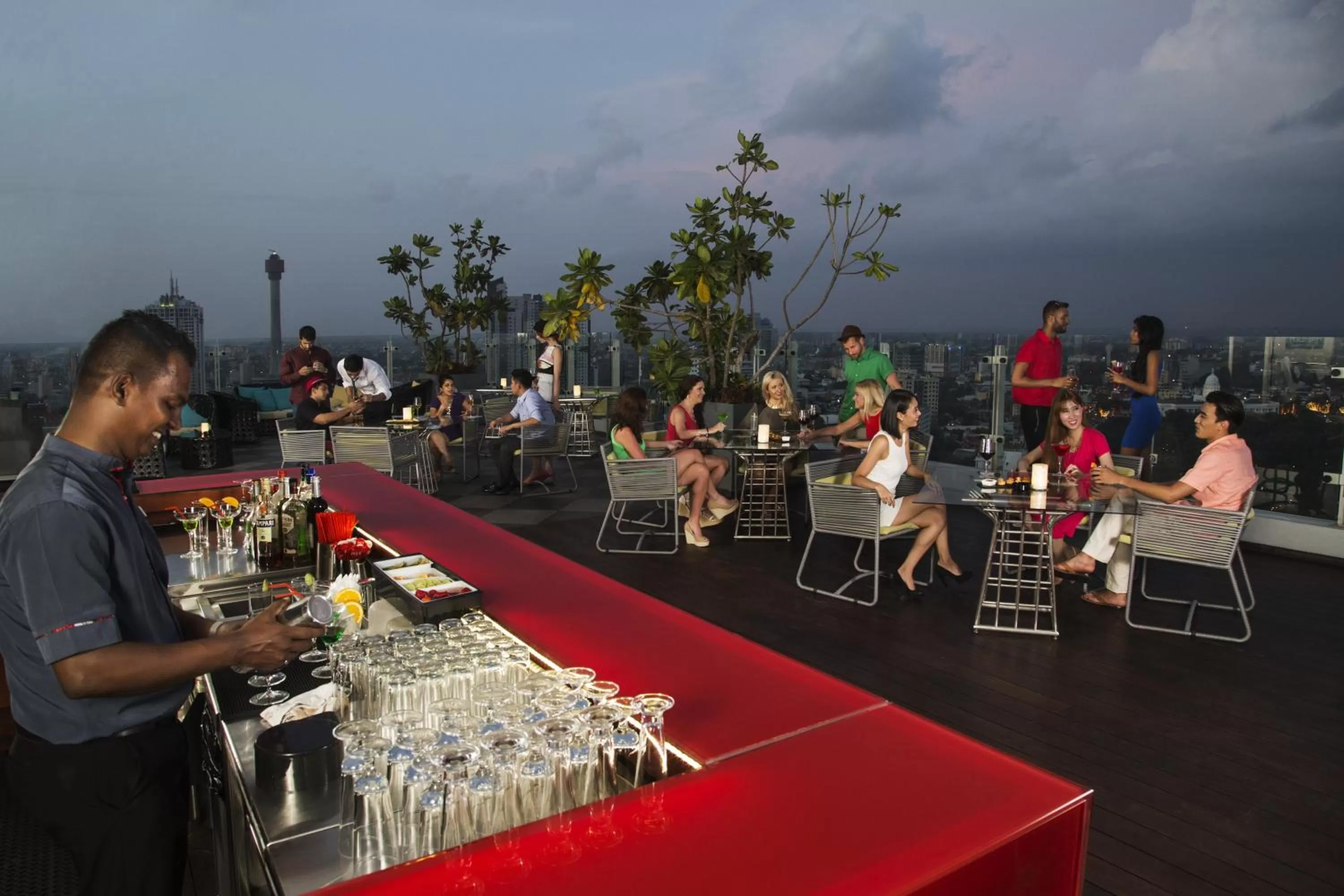 Staff in Cinnamon Red Colombo