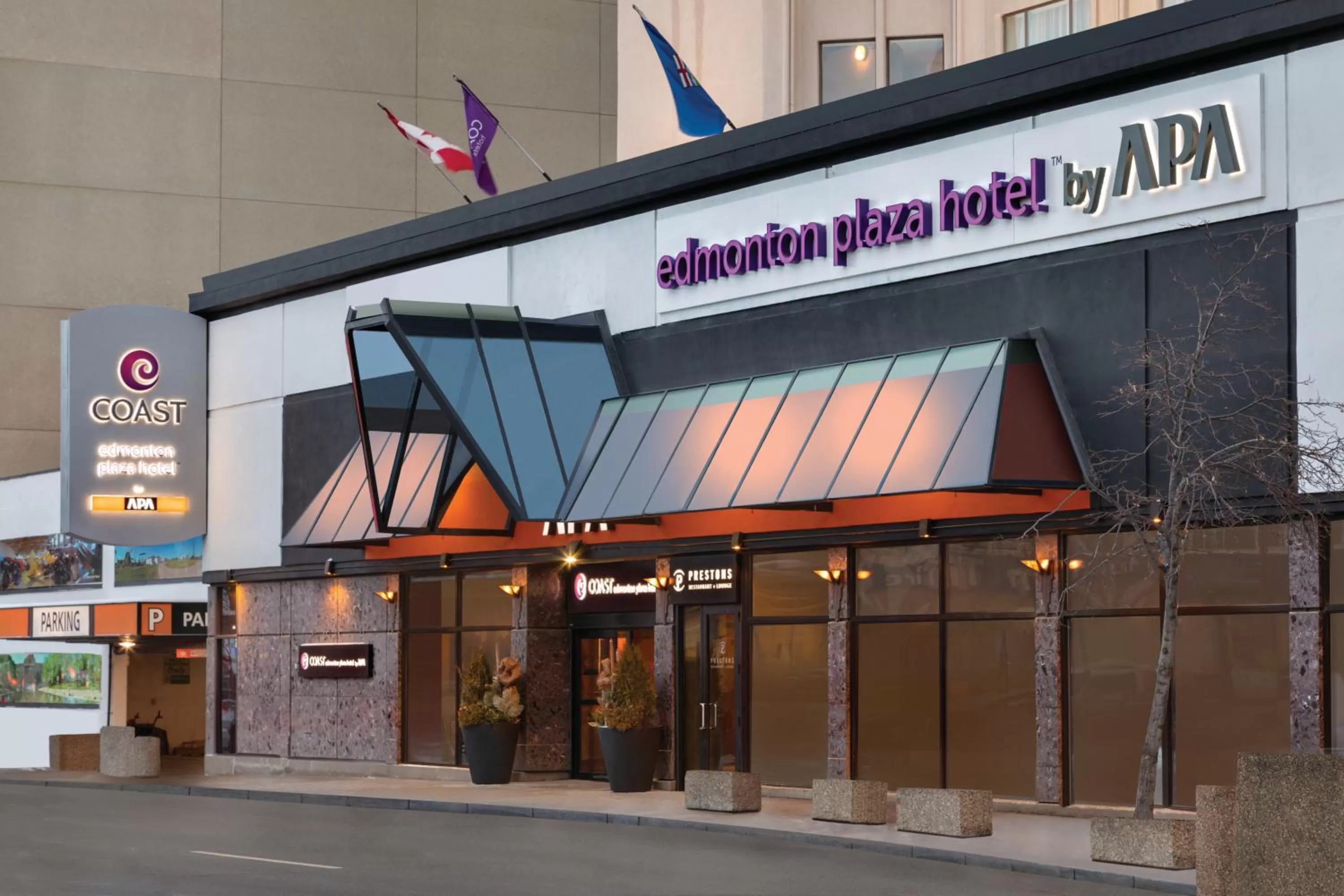 Facade/entrance in Coast Edmonton Plaza Hotel by APA