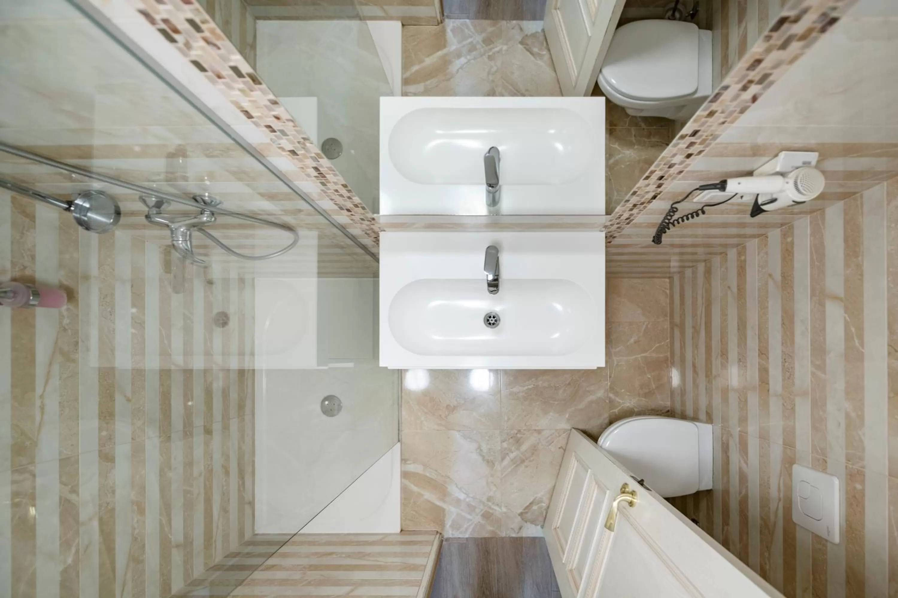 Shower, Bathroom in Vilnius Apartments