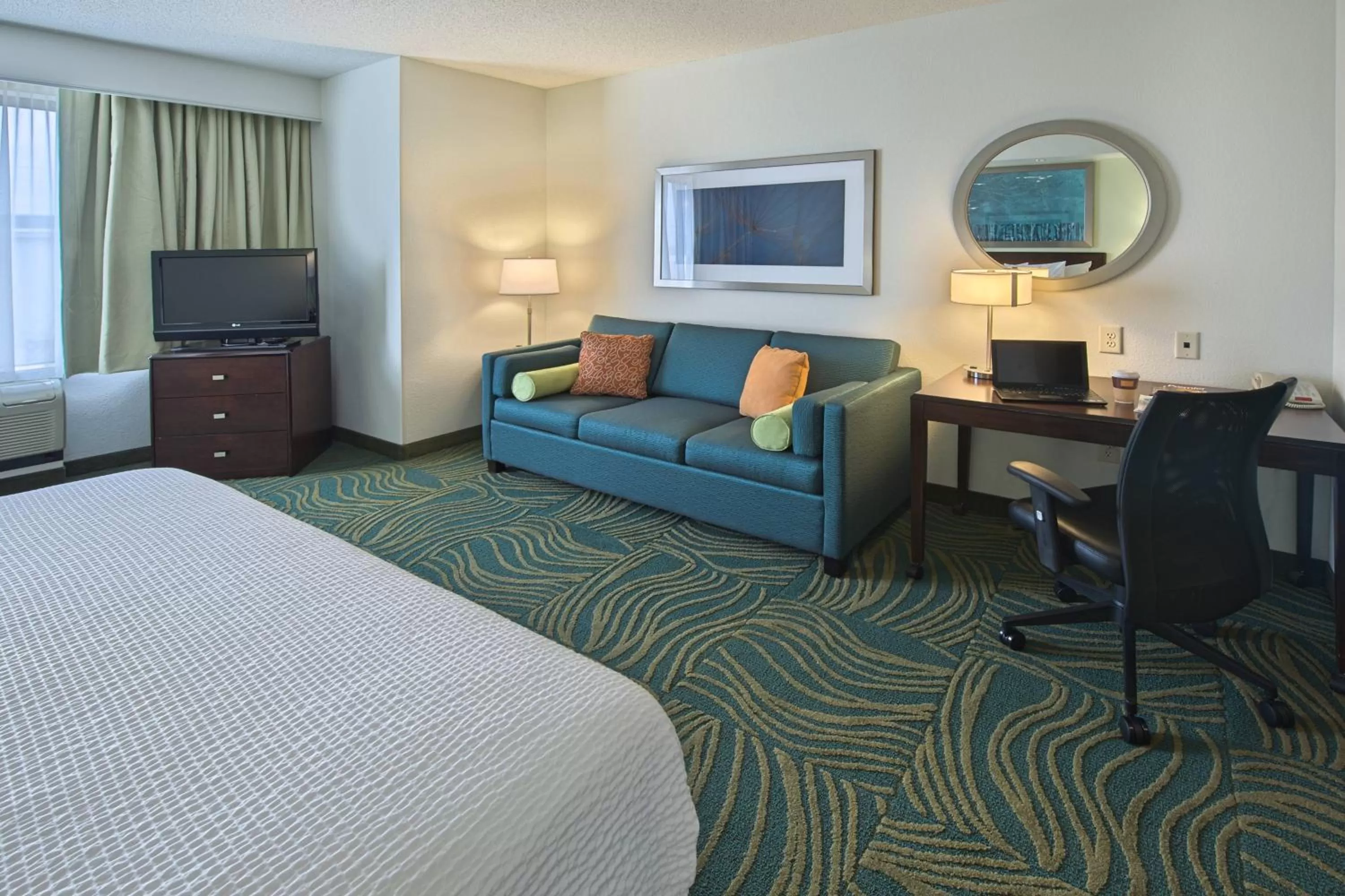 Photo of the whole room, Bed in SpringHill Suites by Marriott Greensboro
