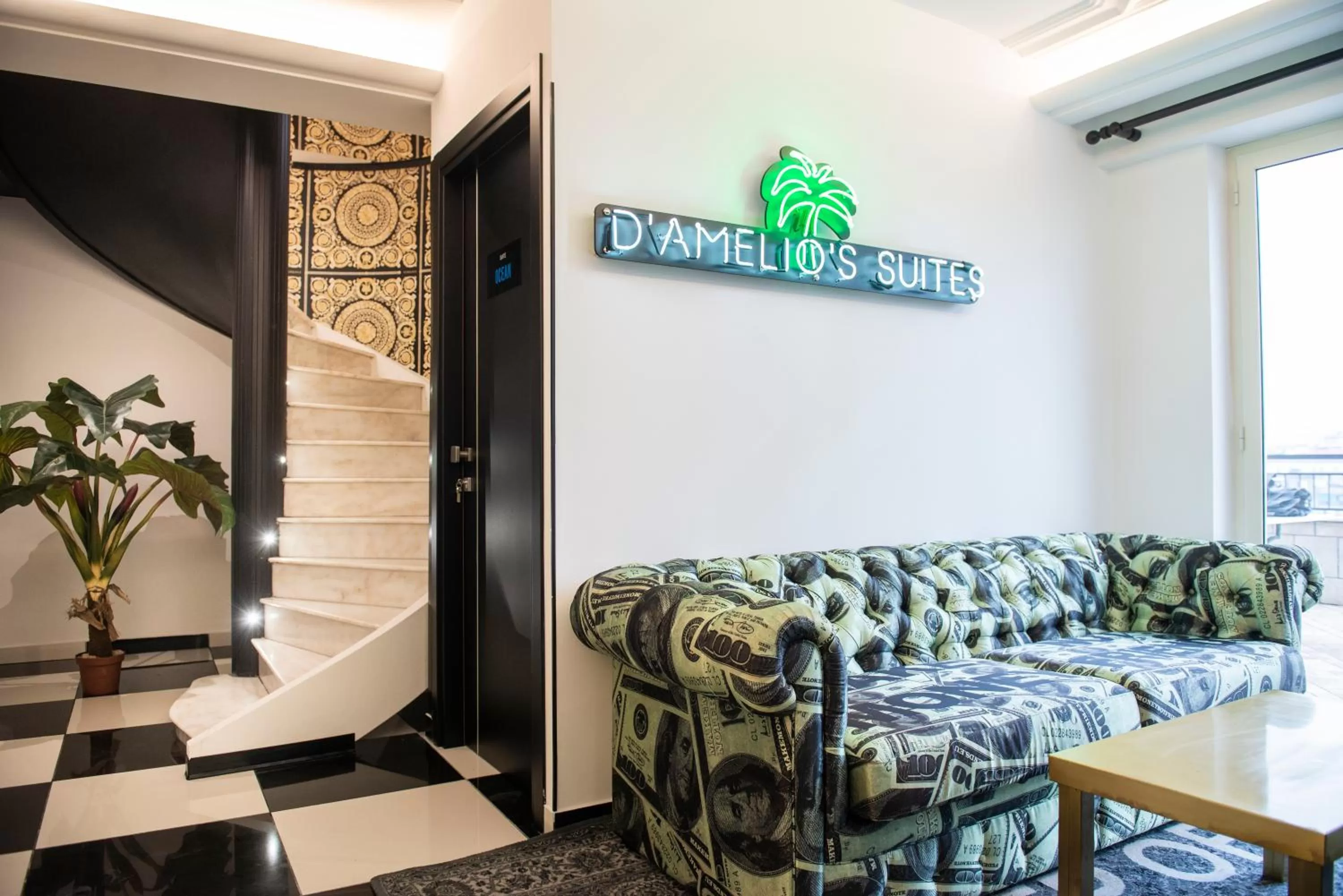 Seating Area in D'amelio'S suites