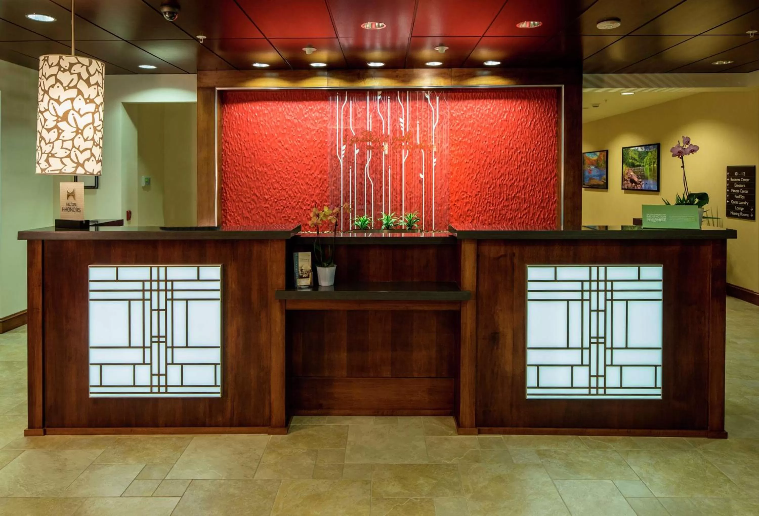 Lobby or reception in Hilton Garden Inn Uniontown