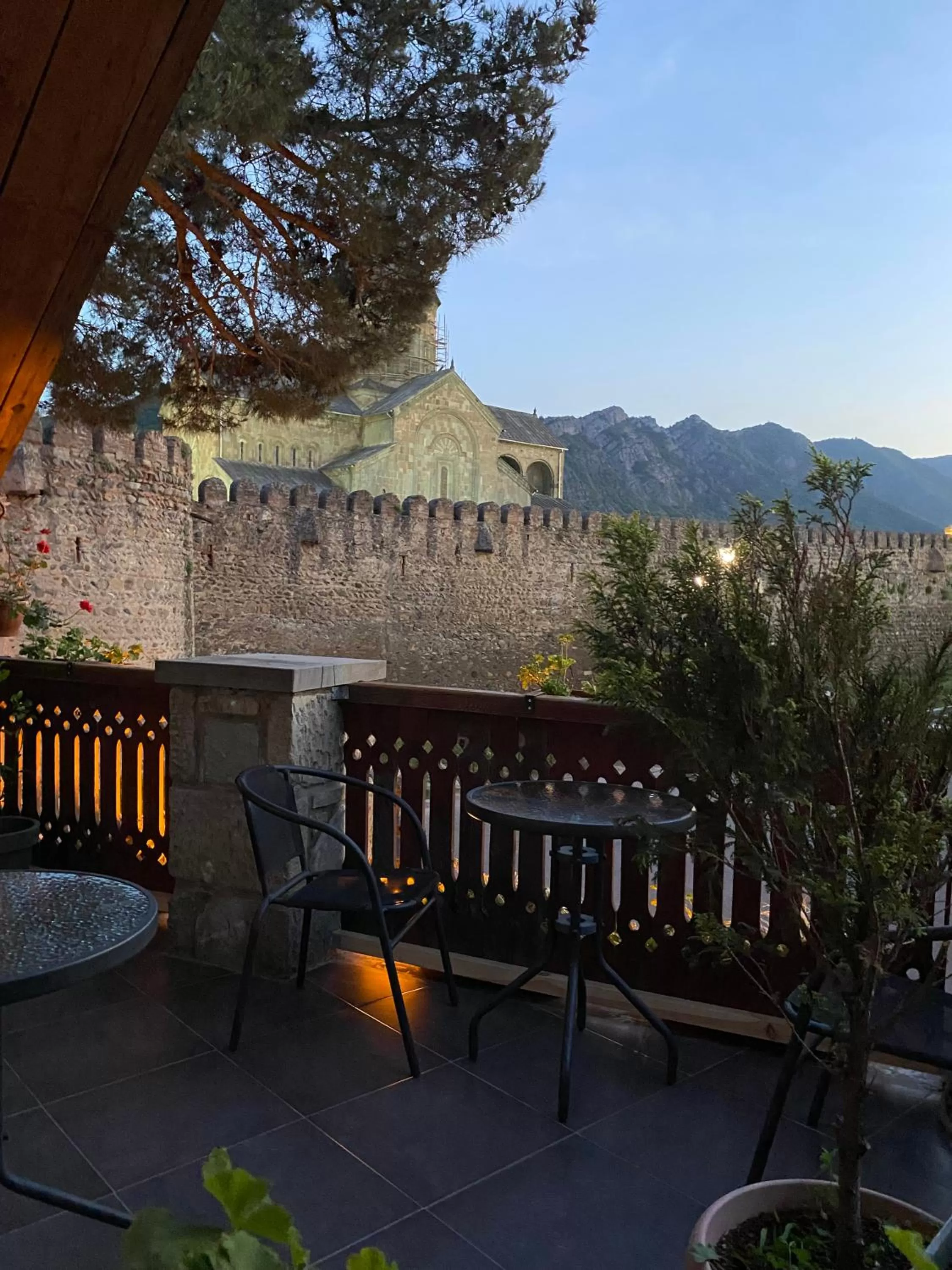 Balcony/Terrace in Hotel Cité