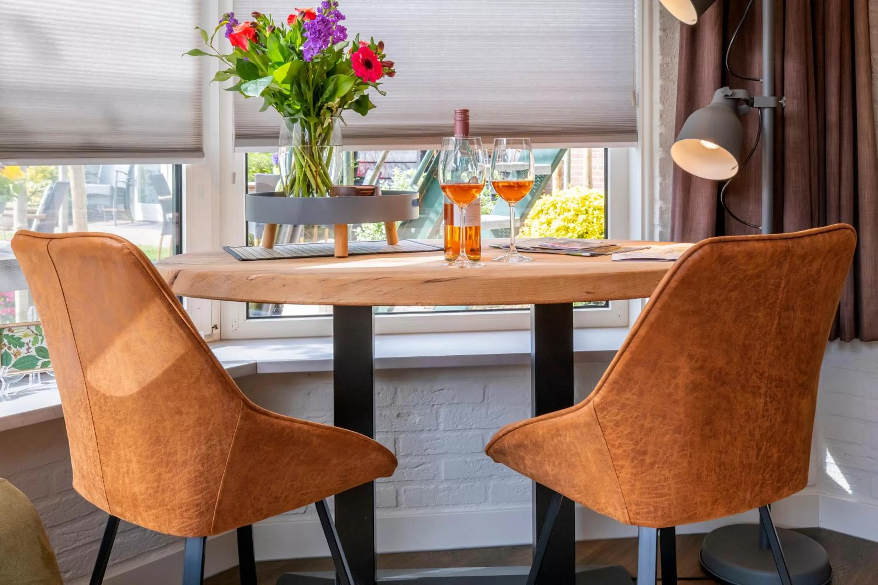 Dining area in B&B de Ster van Dwingeloo