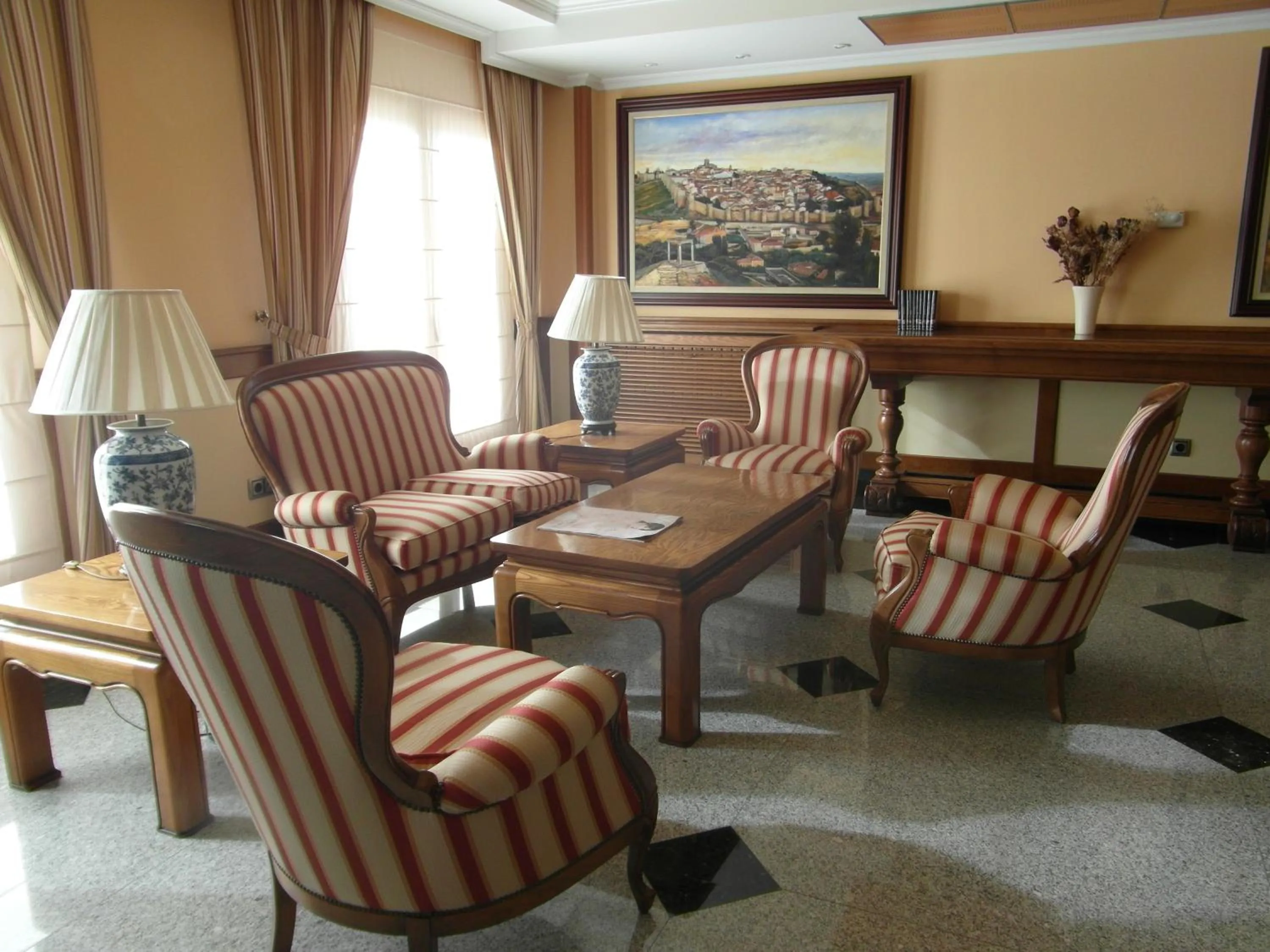 Decorative detail in Hotel II Castillas Ávila