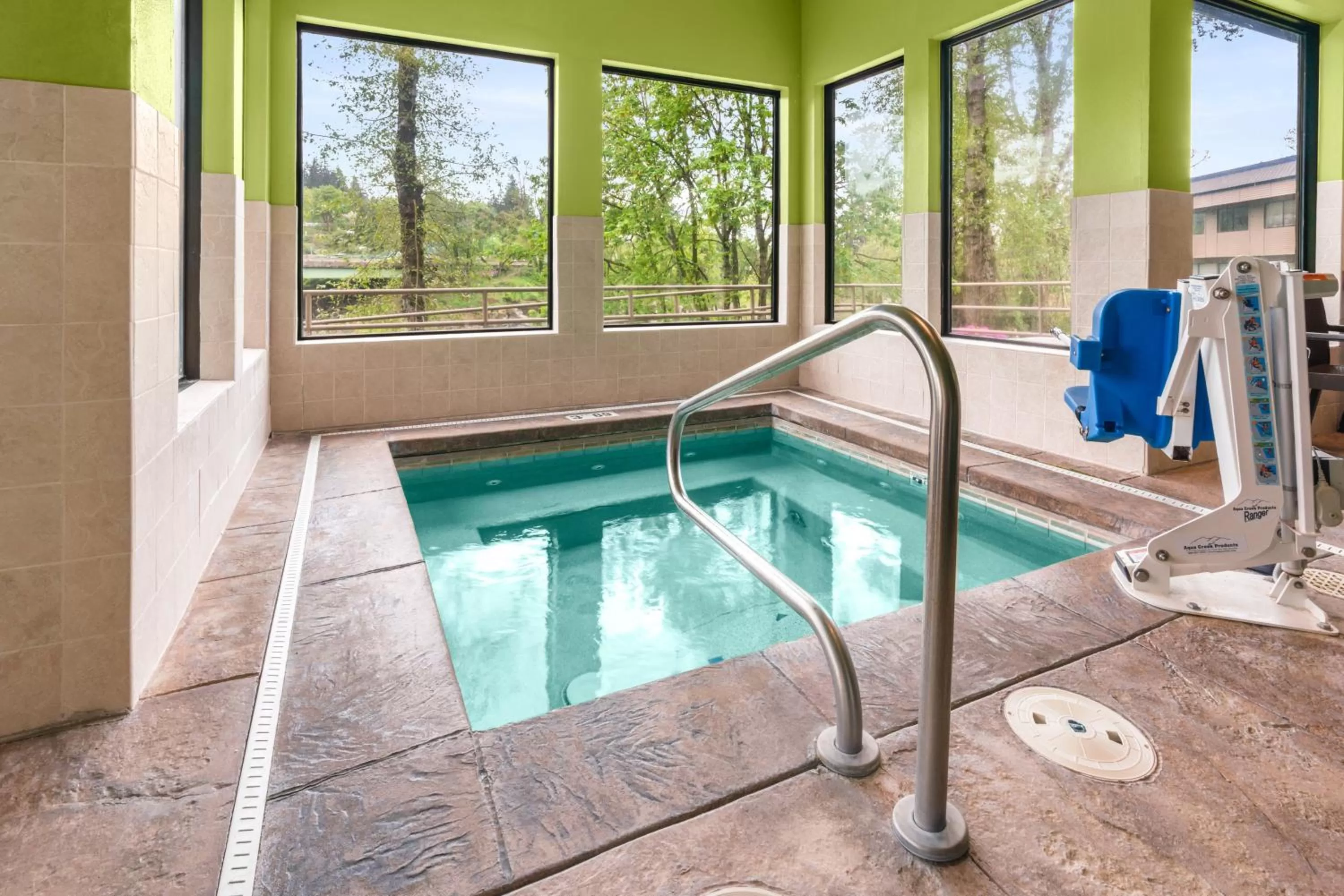 Swimming pool in Holiday Inn Express Portland SE - Clackamas Area by IHG