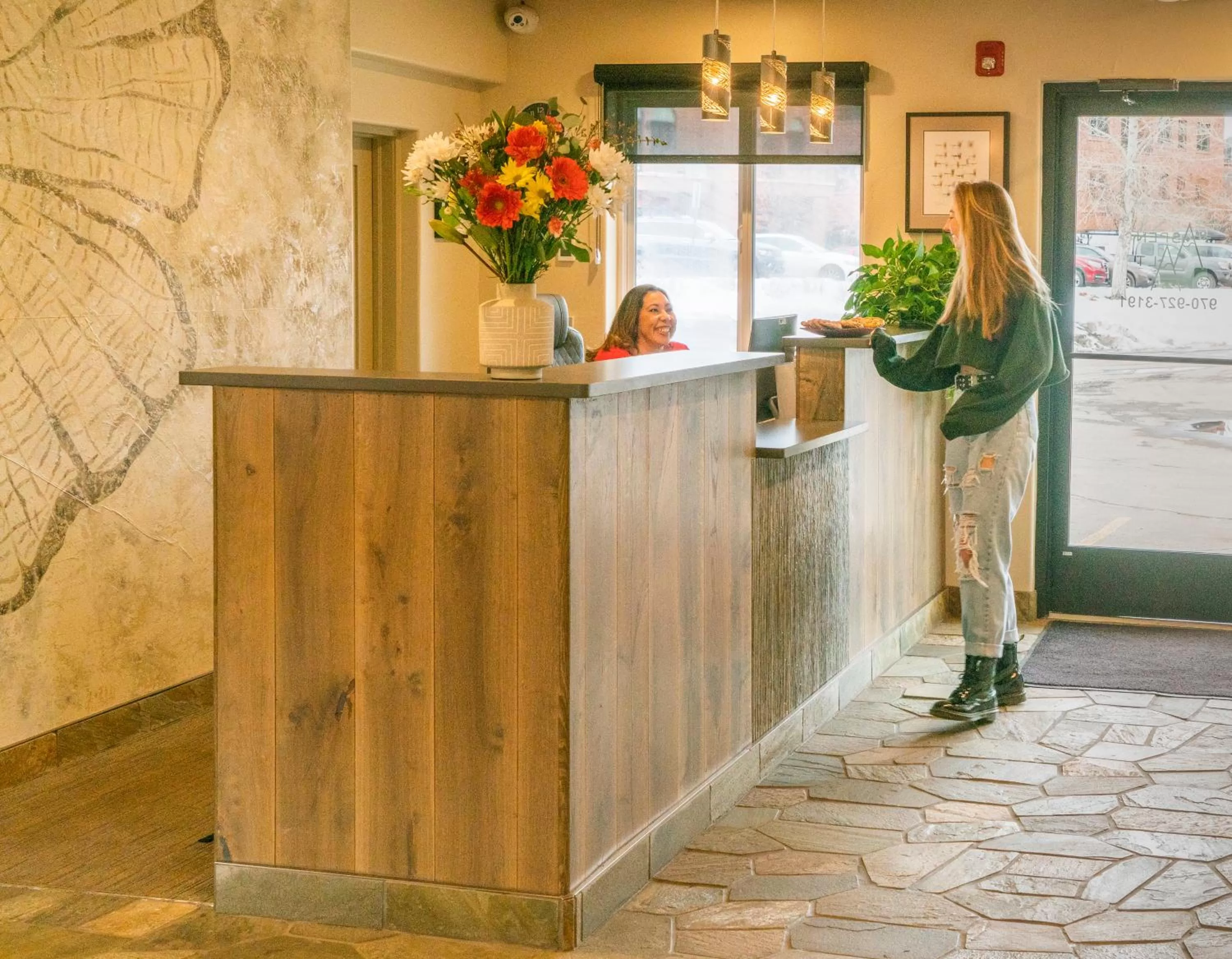 Lobby or reception in Aspenalt Lodge