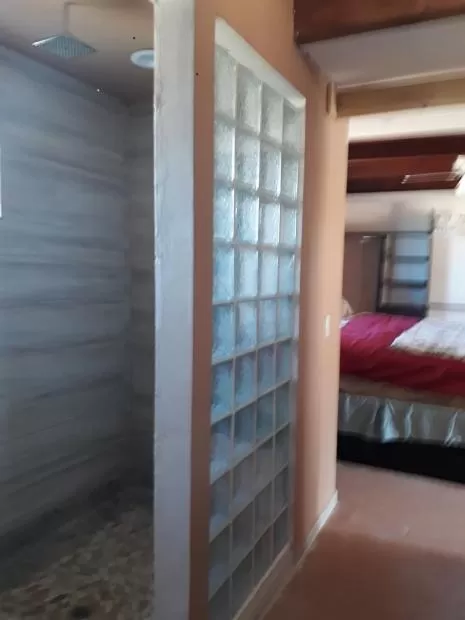 Bathroom, Bed in Hacienda Rancho Santini