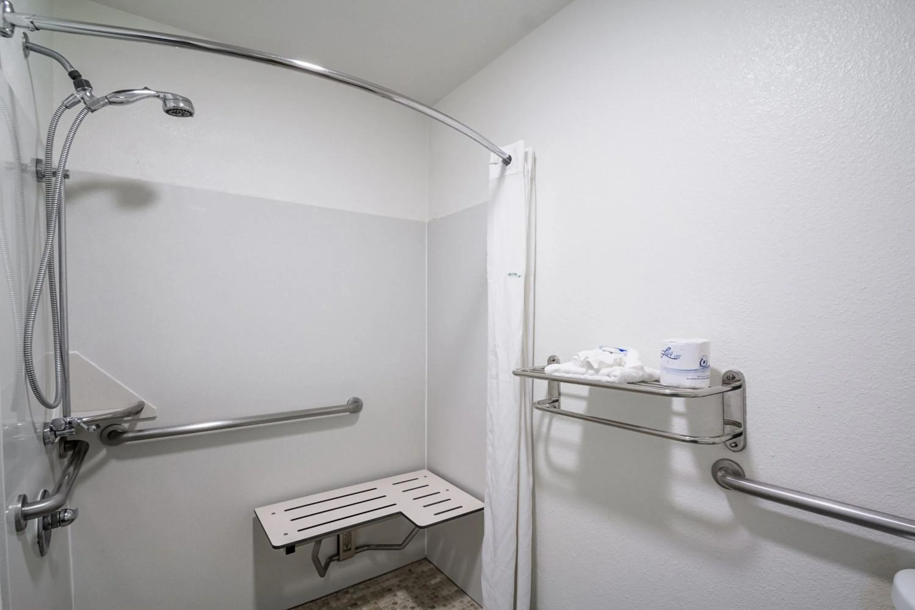 Bathroom in Motel 6 - Downtown Monterey