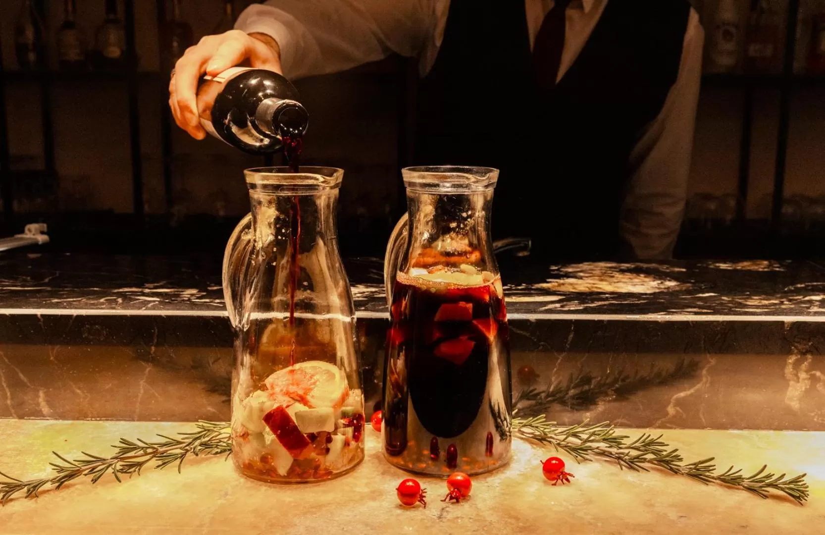 Drinks in Venus Hotel