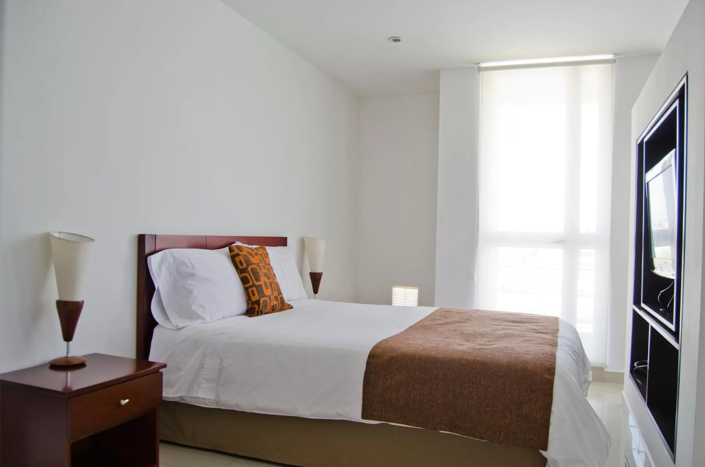 Bedroom, Bed in 122 Plaza Apartahotel