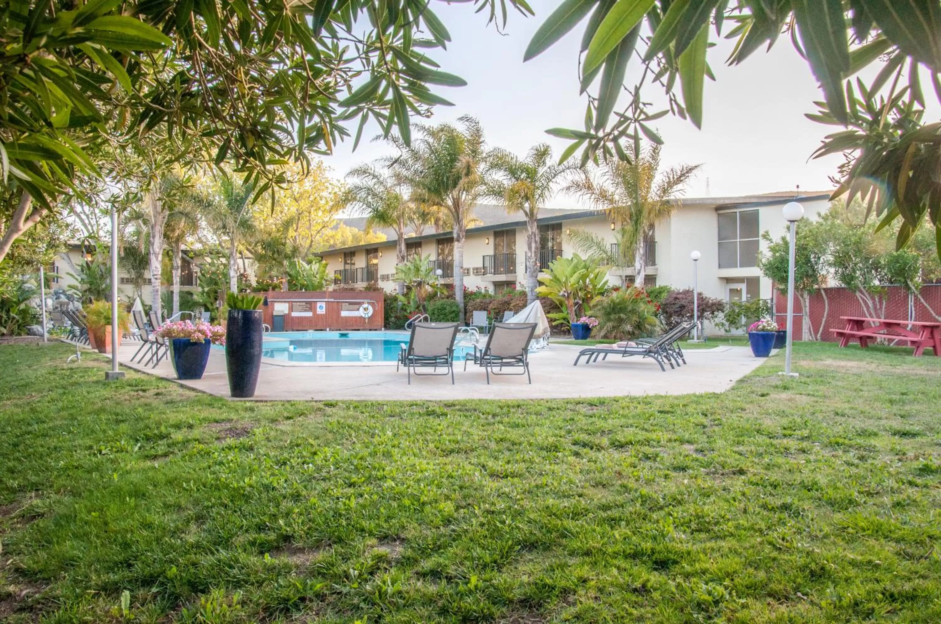 Swimming pool in Hotel Calle Joaquin - San Luis Obispo