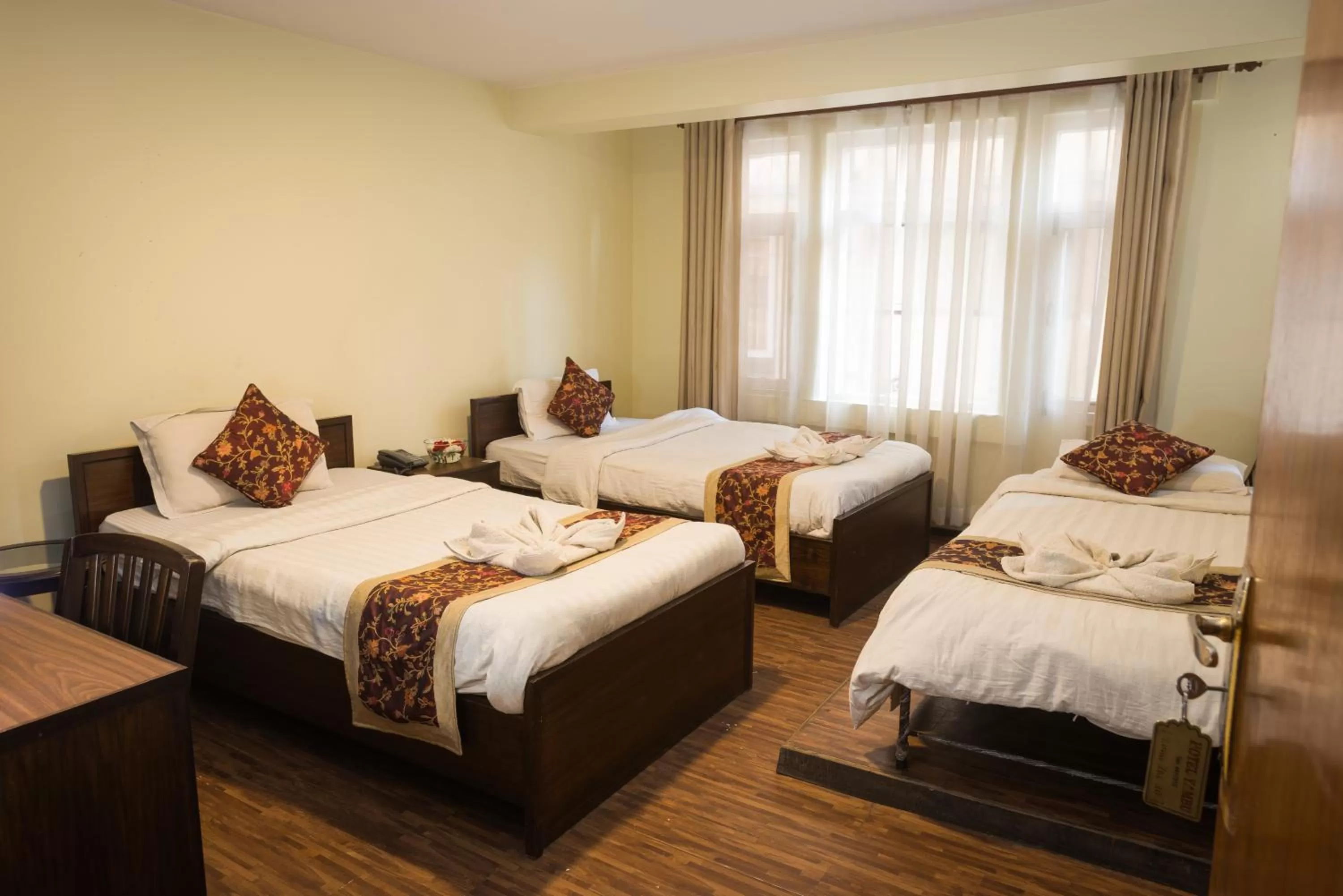 Living room, Bed in Hotel Yambu kathmandu