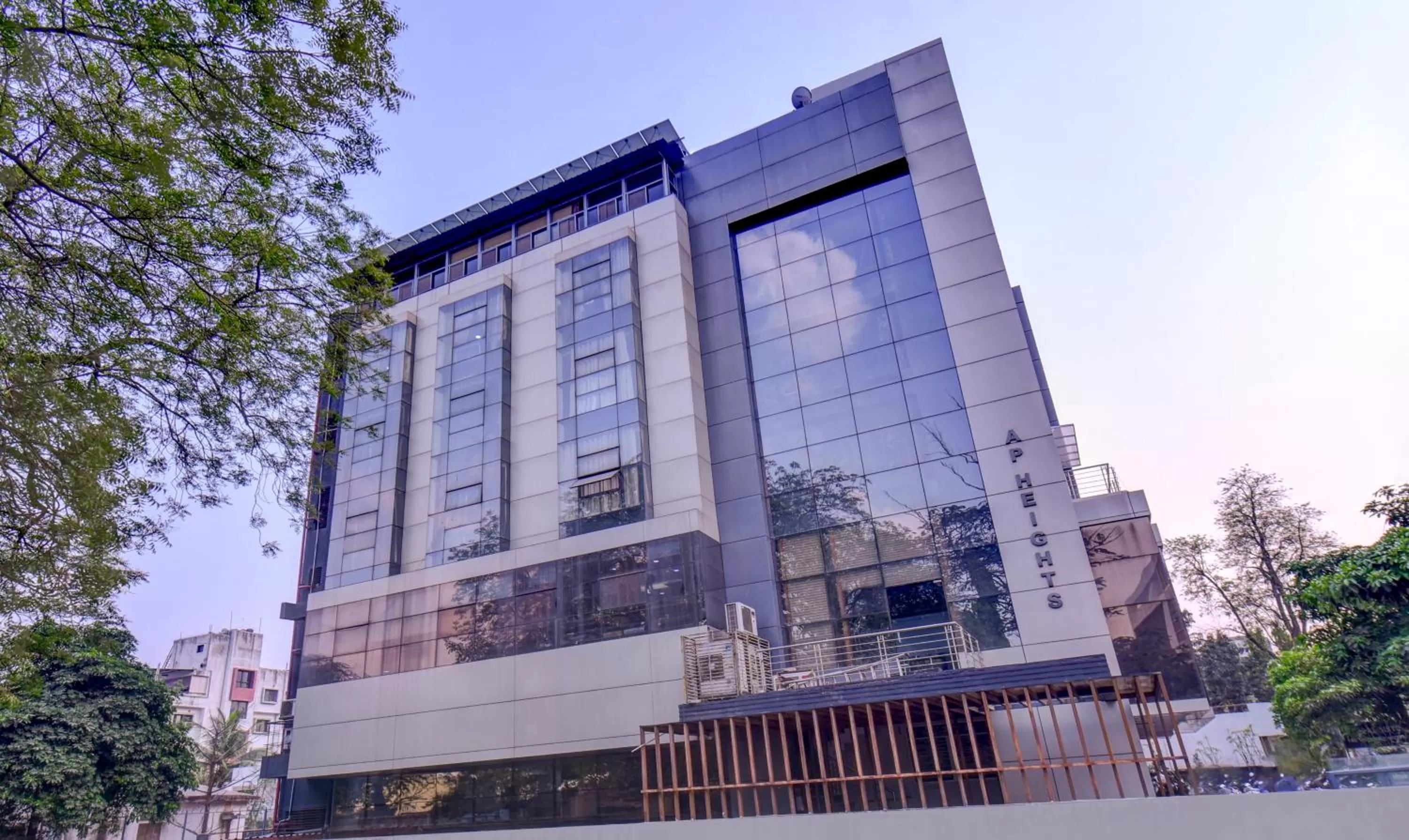 Facade/entrance, Property Building in Treebo Trend Admiral Suites New Usmanpura