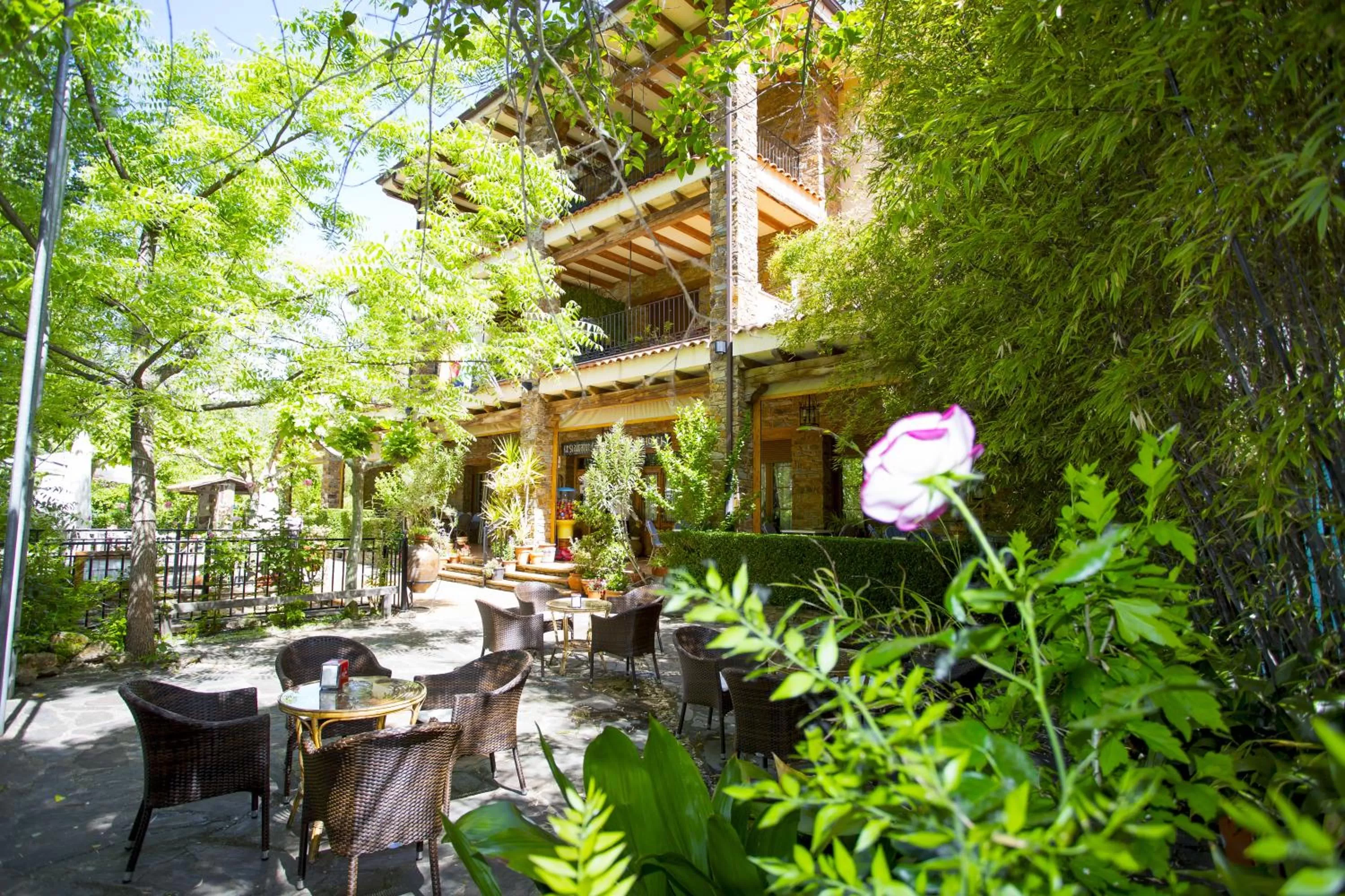 Balcony/Terrace in Hotel Rural Castúo H CC 656